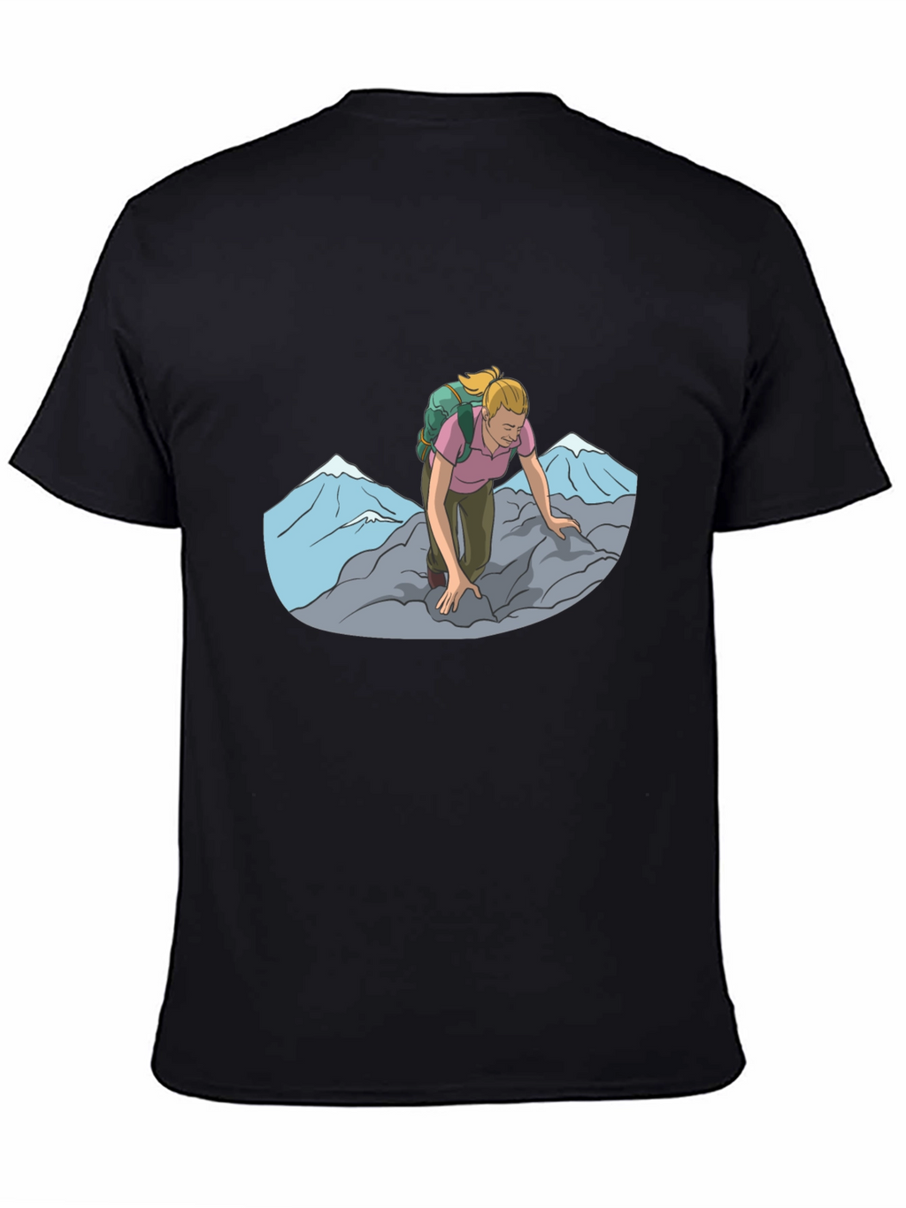 Climber Graphic T-Shirt - Adventure Ready!
