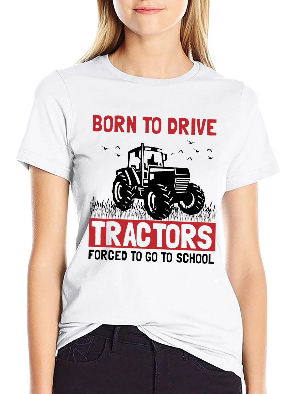 Born To Drive Tractors T-Shirt