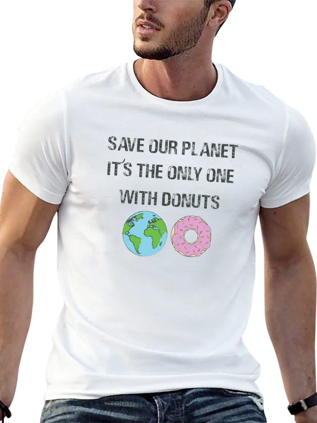 Save Our Planet Donuts Graphic Tee