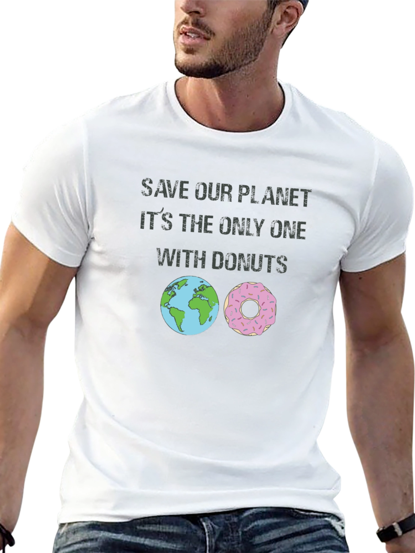 Save Our Planet Donuts Graphic Tee