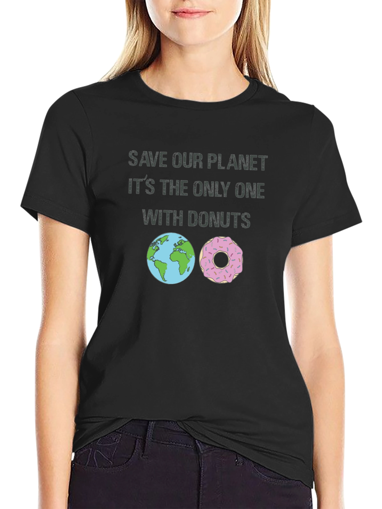 Save Our Planet Donuts Graphic Tee