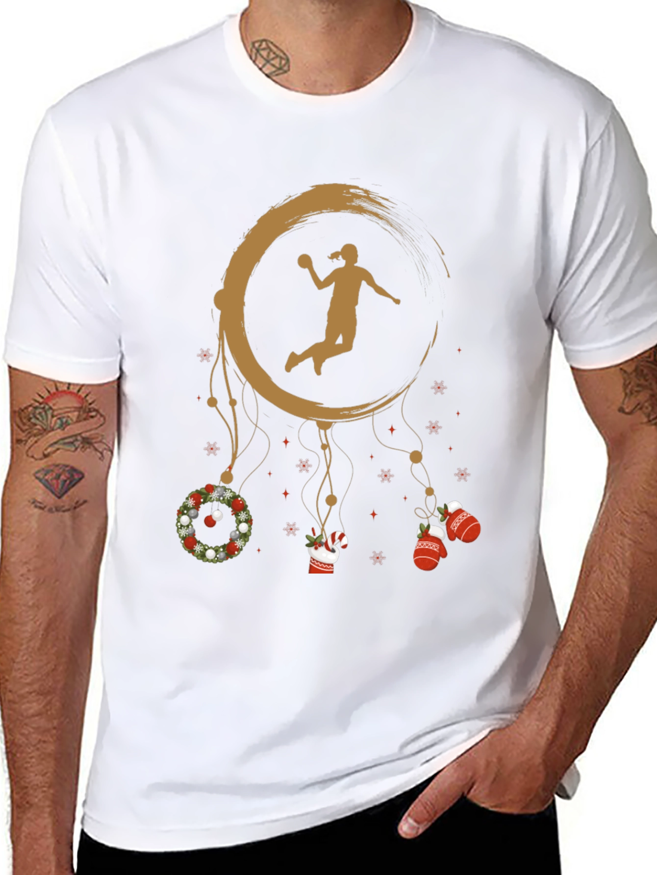 Handball Christmas T-Shirt