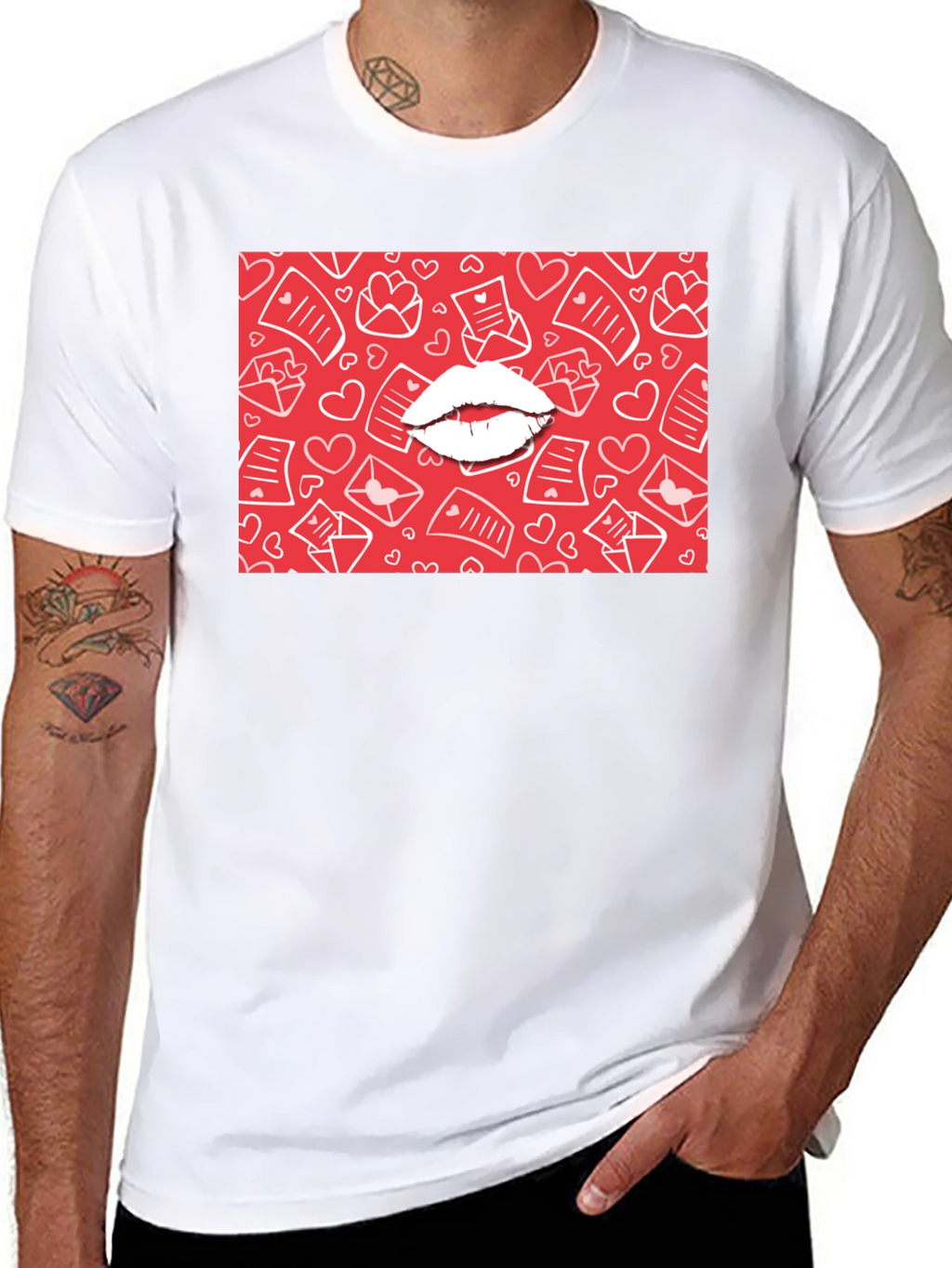 Love Letter Kiss T-Shirt