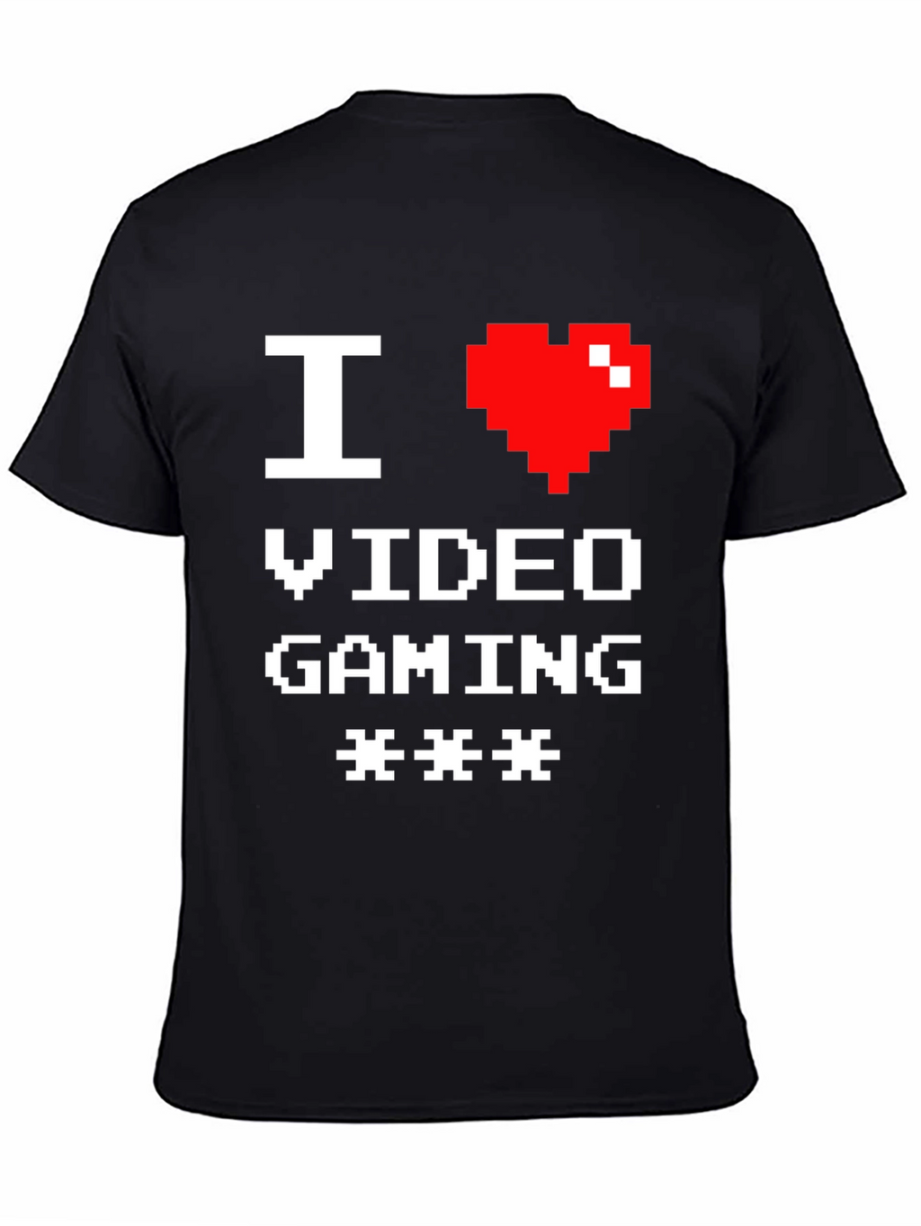 I Heart Video Gaming Black T-Shirt