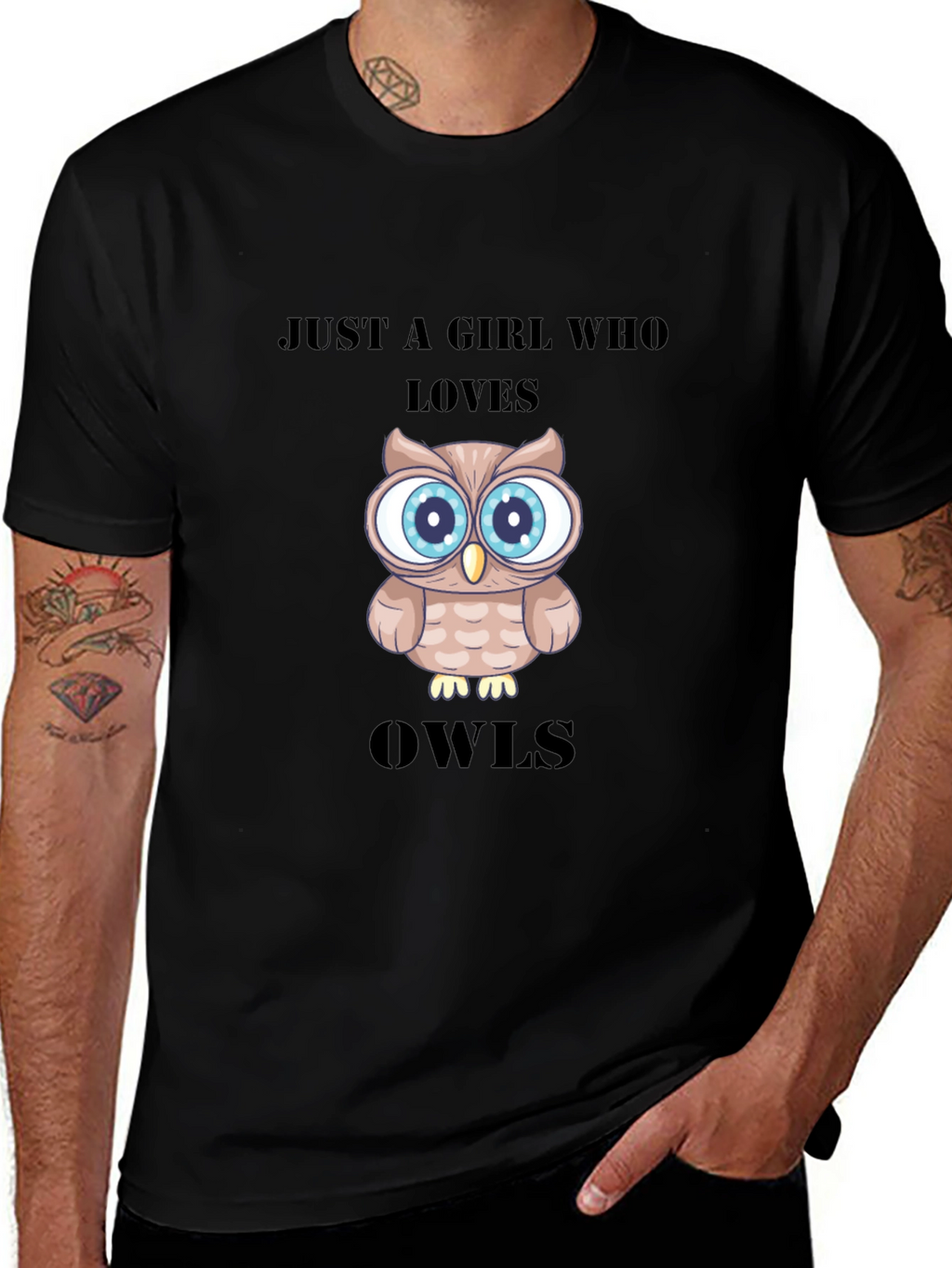 Owl Lover Graphic Tee - Unisex