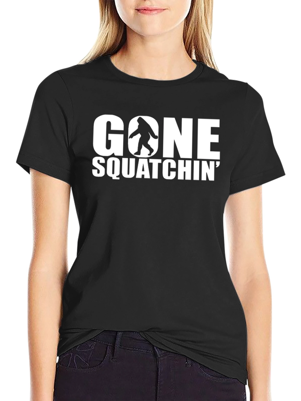 Gone Squatchin Bigfoot T-Shirt