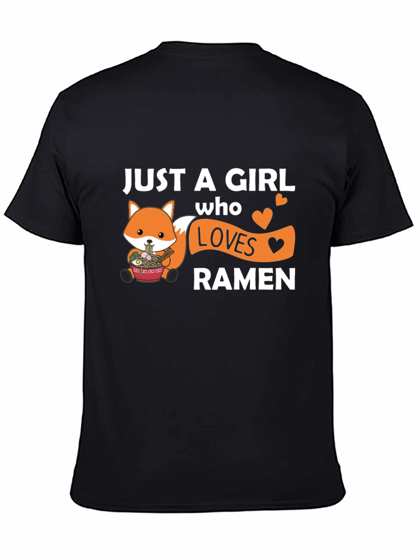 Just a Girl Who Loves Ramen Graphic Tee