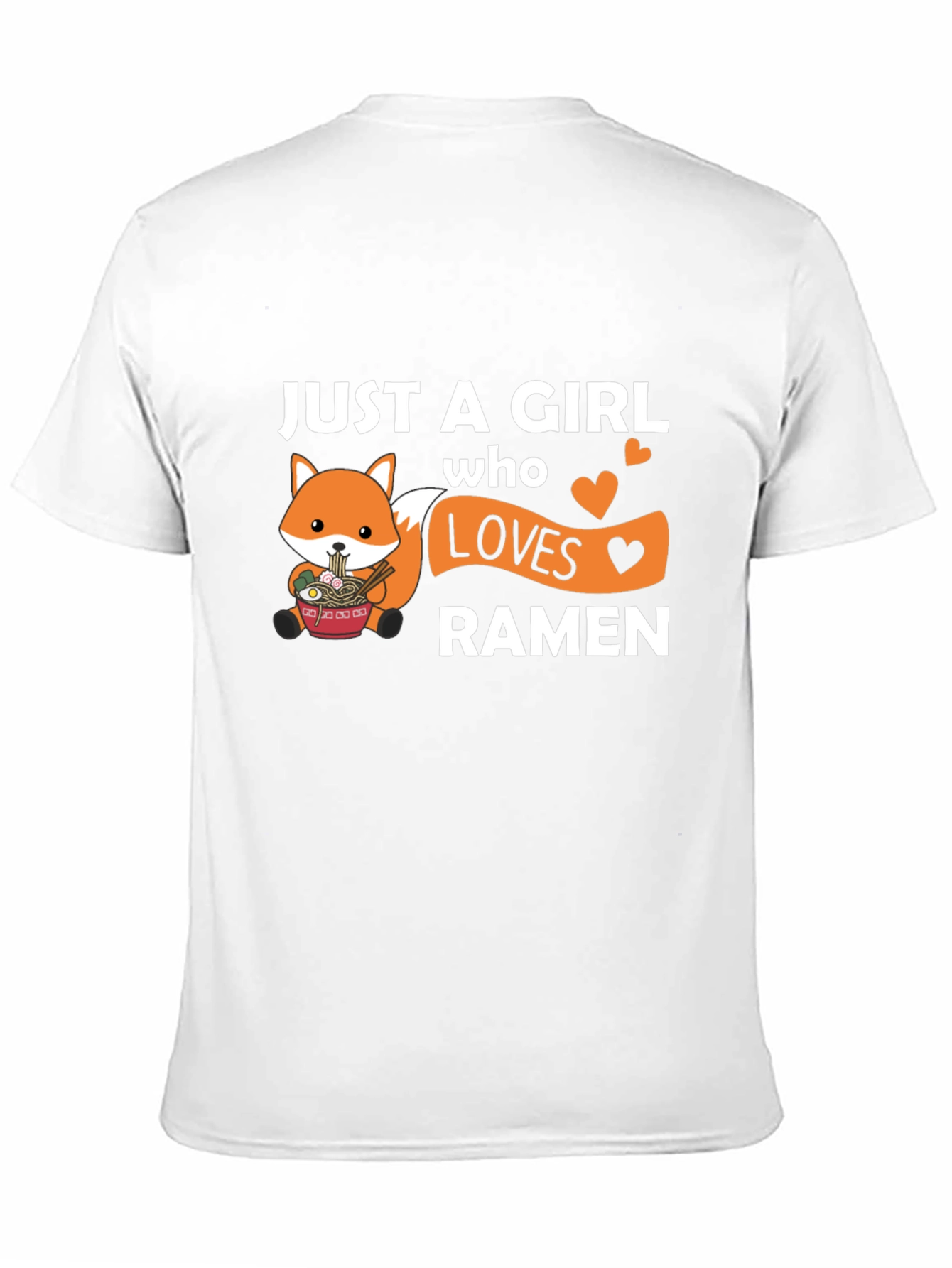 Just a Girl Who Loves Ramen Graphic Tee