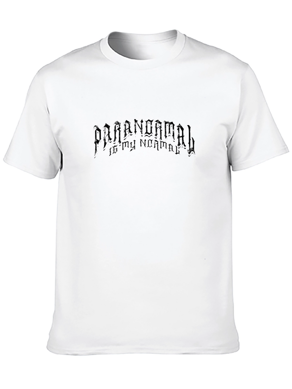 Paranormal is My Normal Black T-Shirt