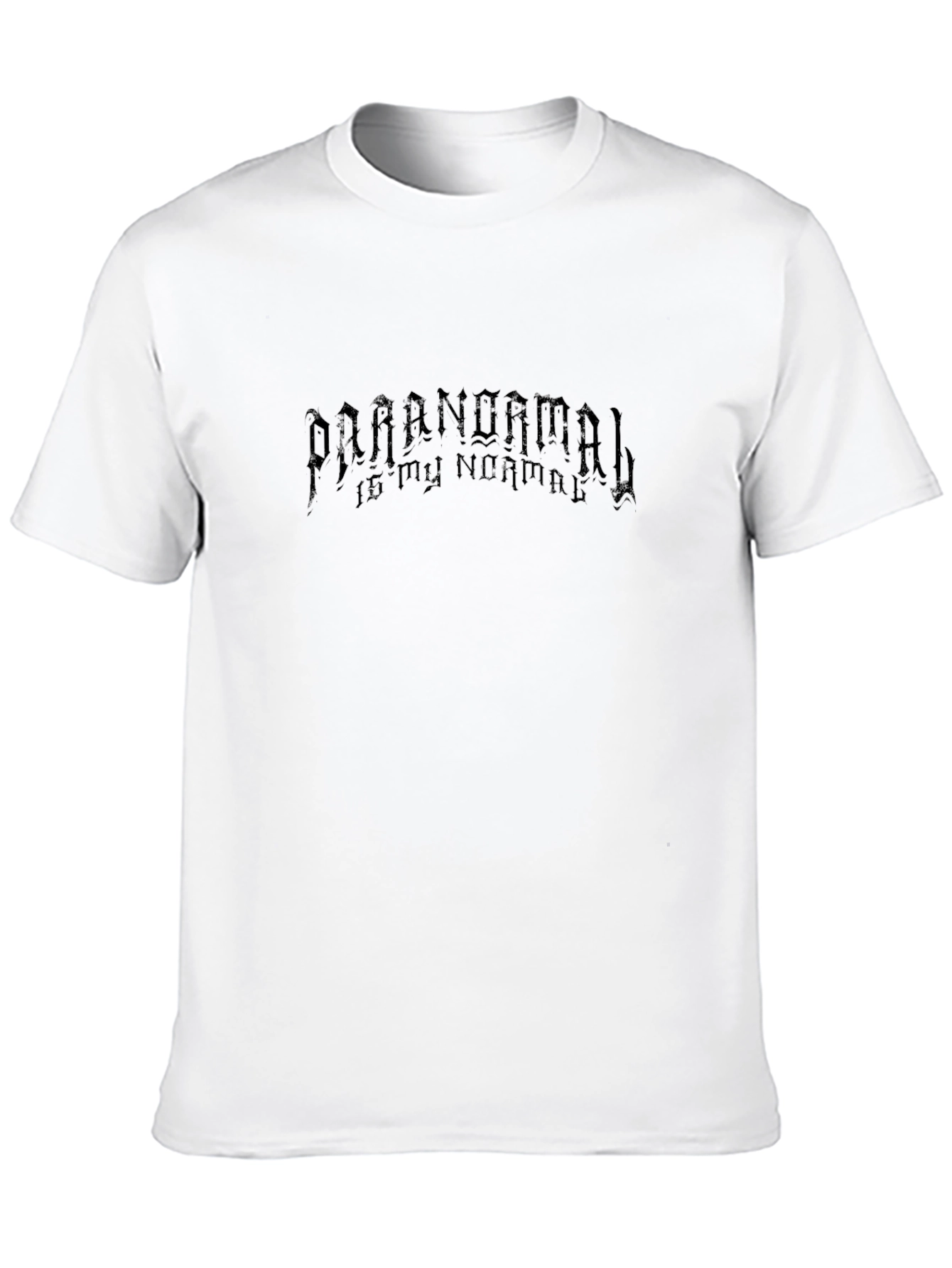 Paranormal is My Normal Black T-Shirt