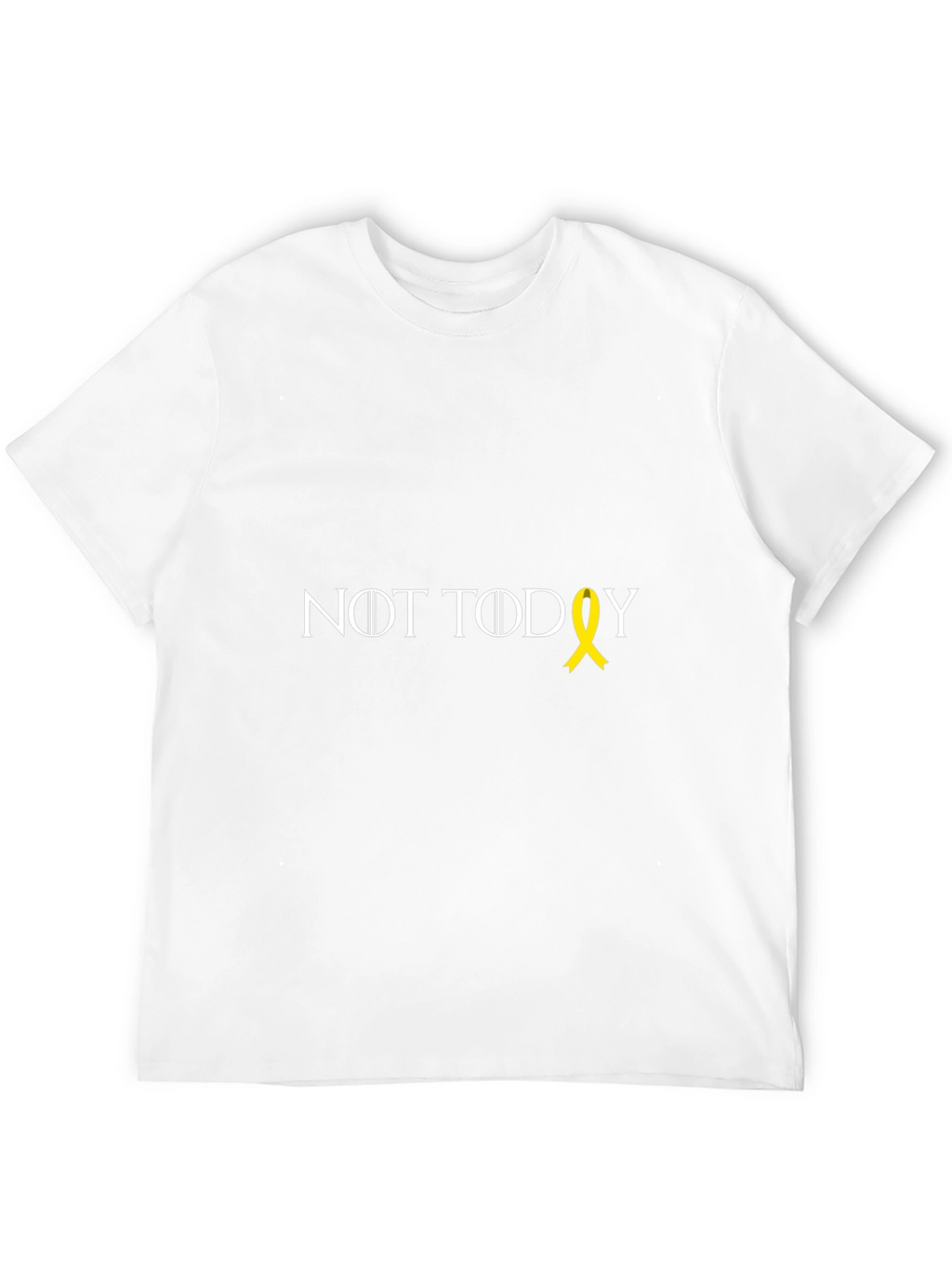 Not Today Graphic Tee - Black Cotton T-Shirt