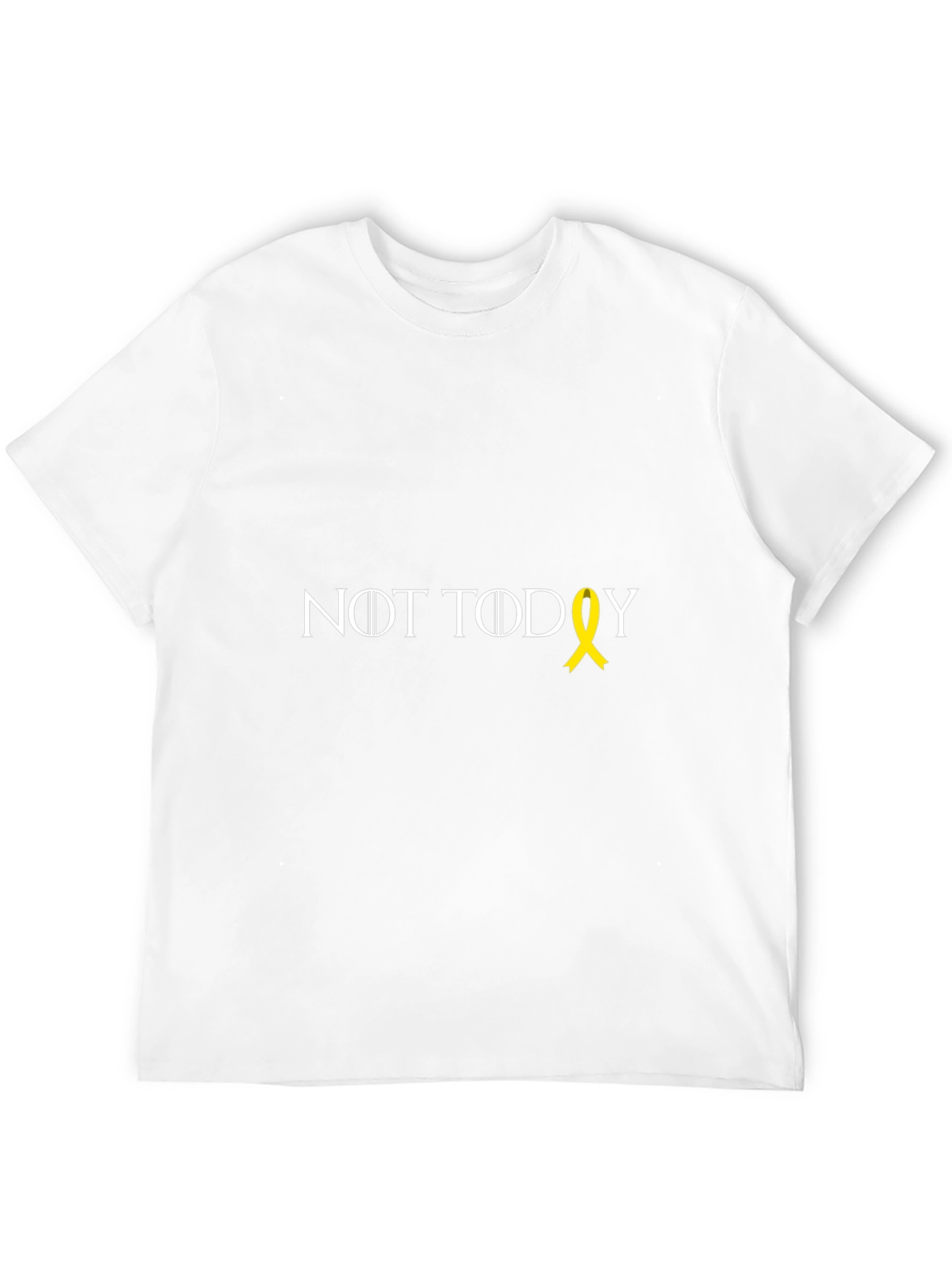 Not Today Graphic Tee - Black Cotton T-Shirt