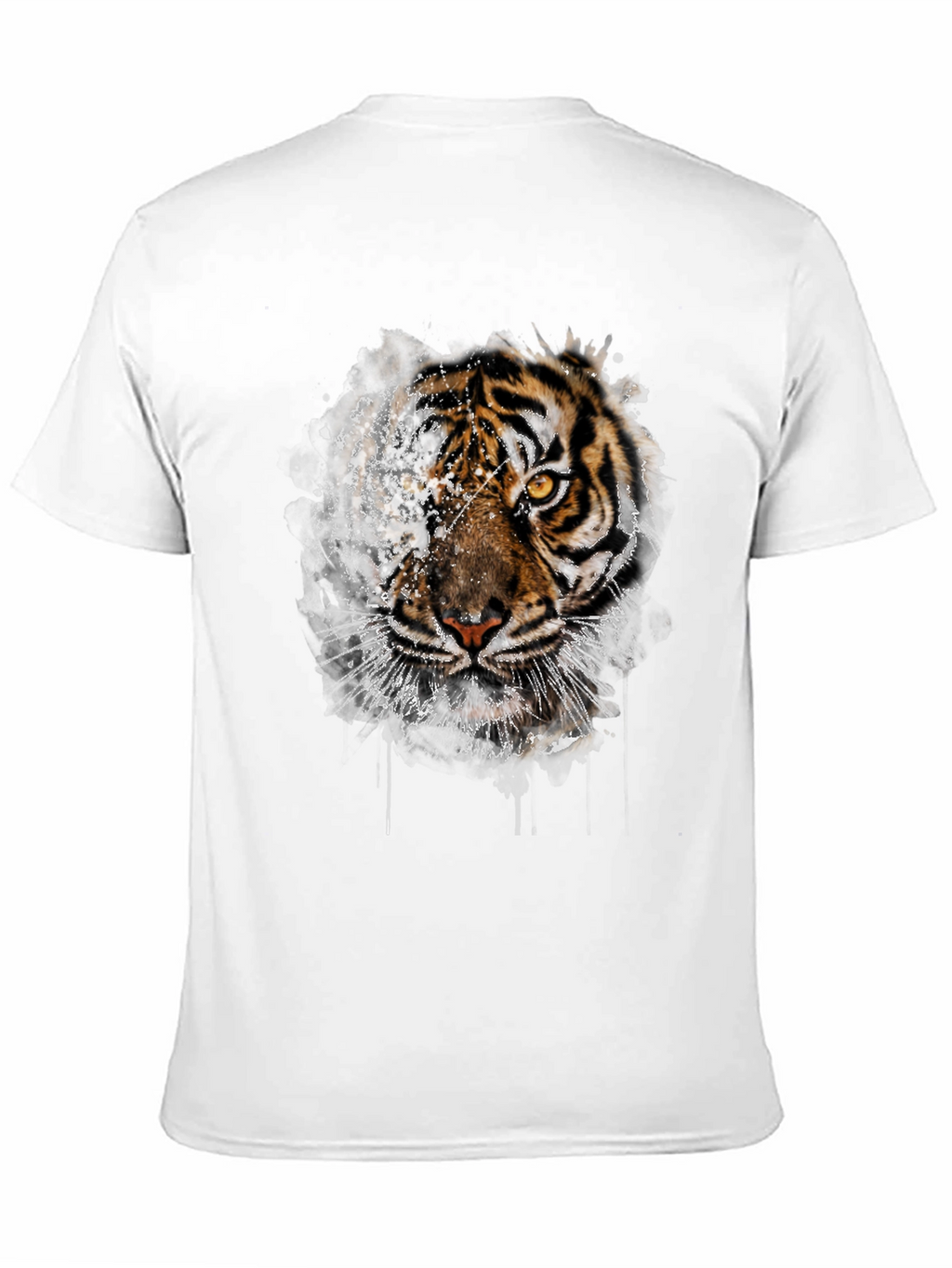 Tiger Graphic Tee - Unique Animal Print T-Shirt