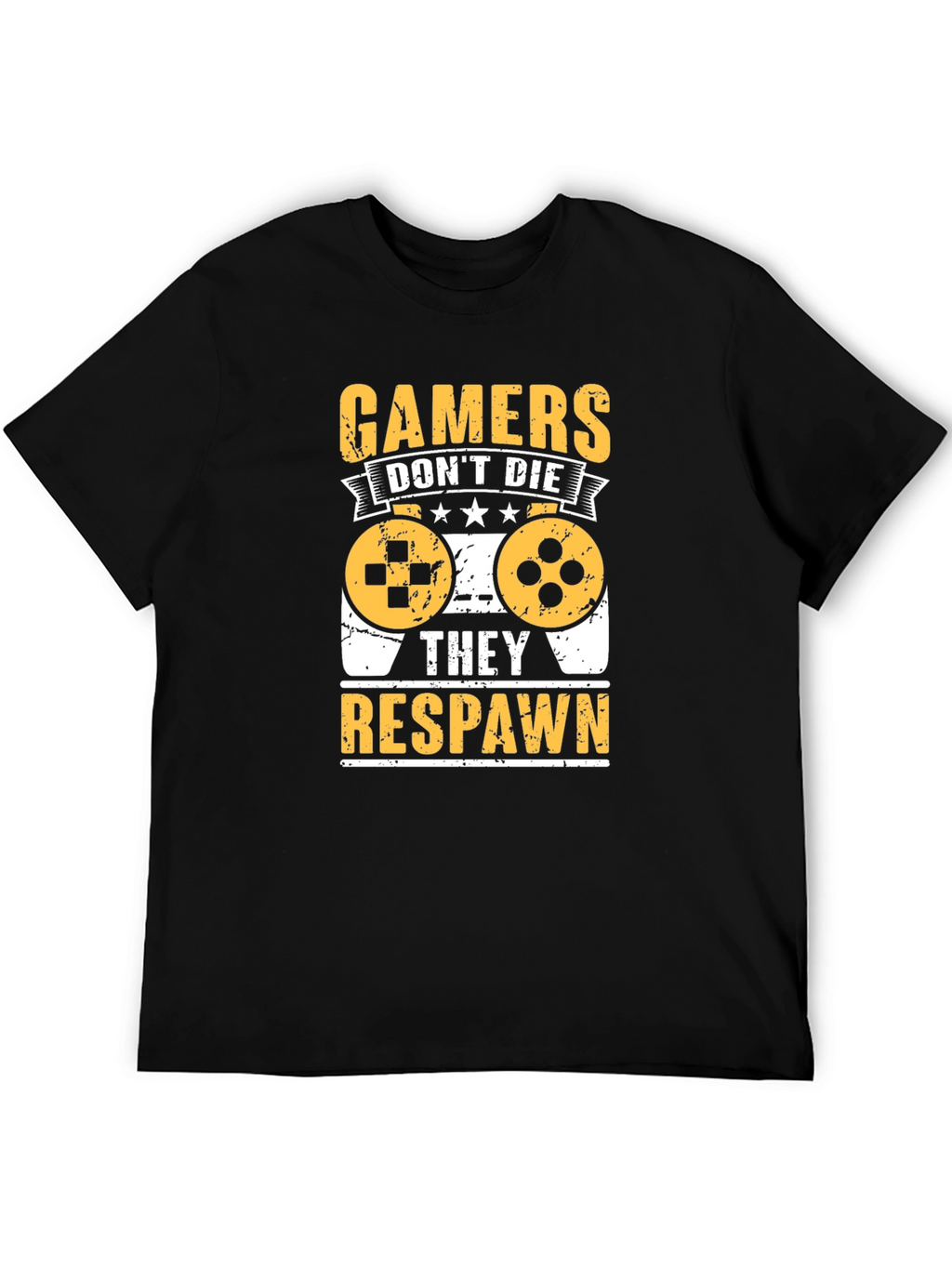 Gamers Dont Die T-Shirt Respawn Tee