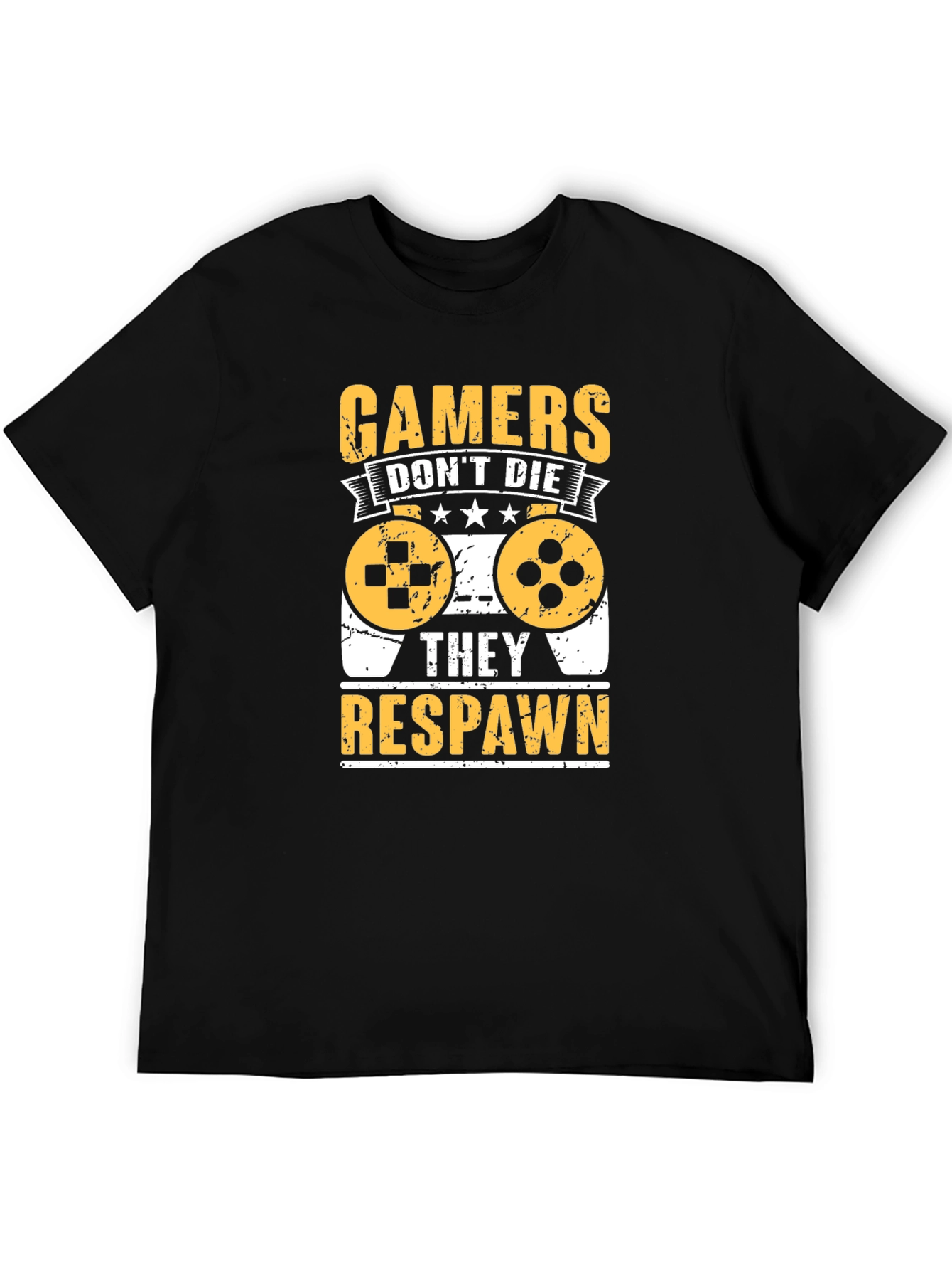 Gamers Dont Die T-Shirt Respawn Tee