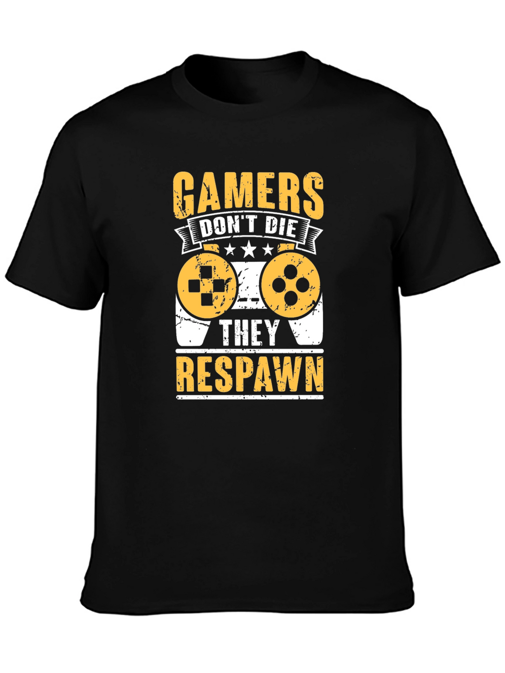 Gamers Dont Die T-Shirt Respawn Tee
