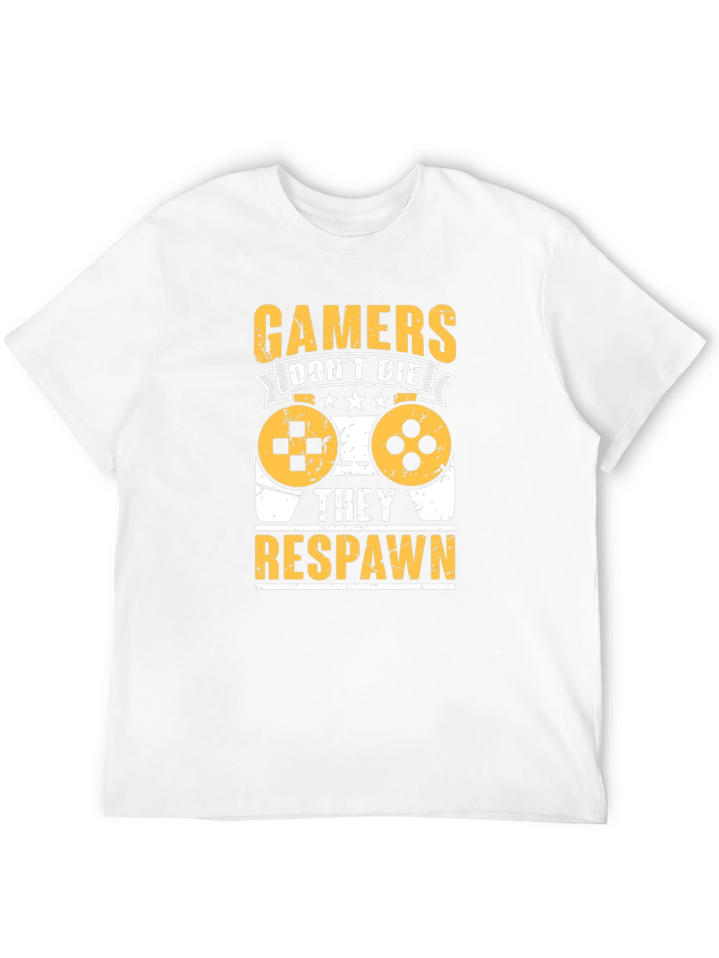 Gamers Dont Die T-Shirt Respawn Tee