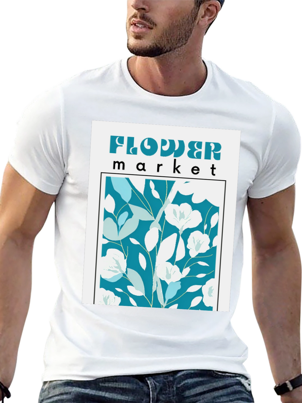 Floral Market Graphic Tee