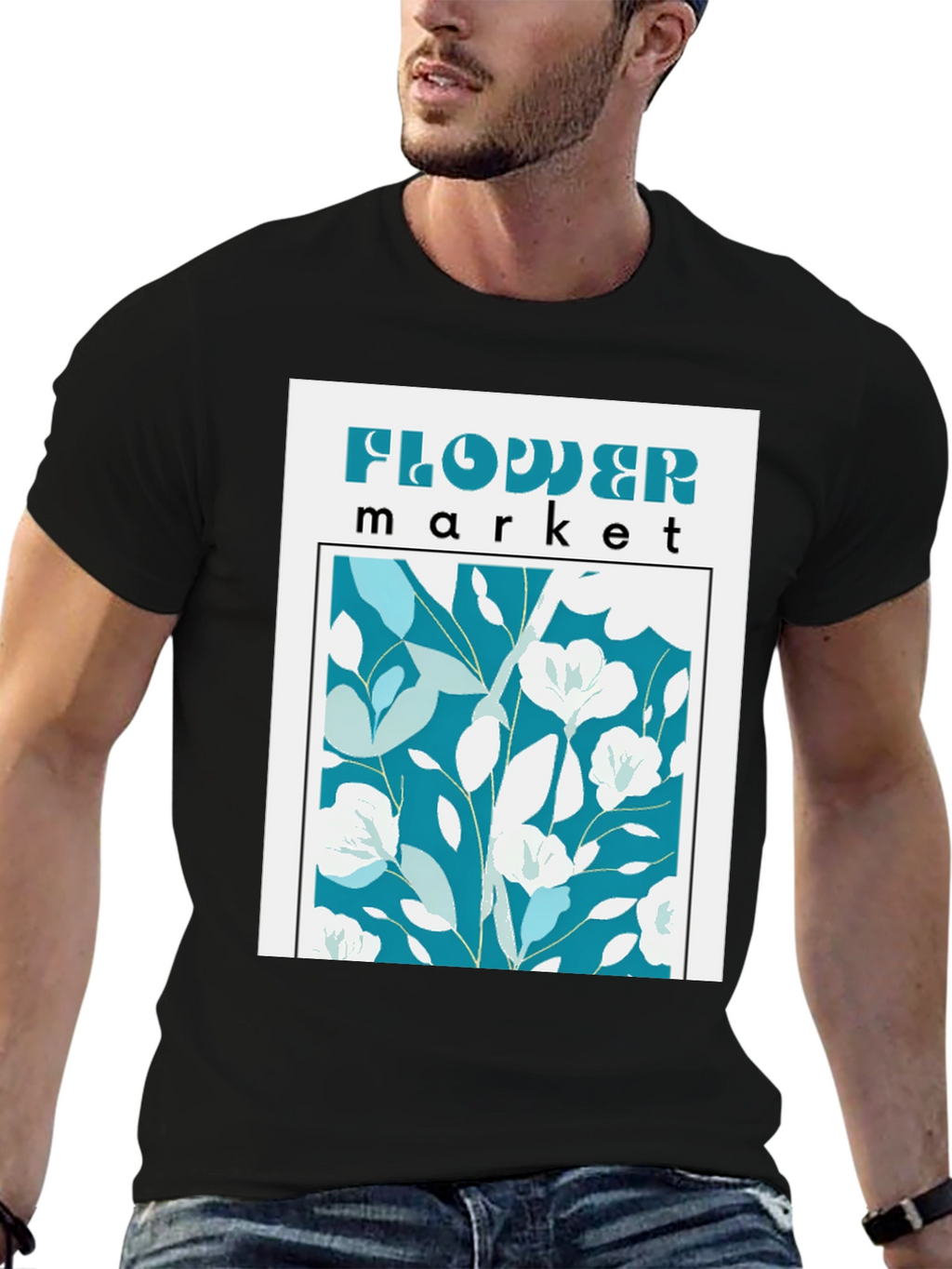 Floral Market Graphic Tee