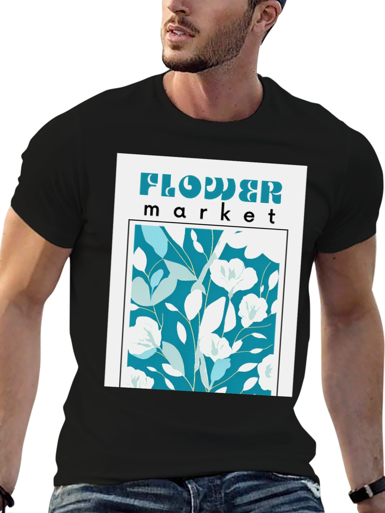 Floral Market Graphic Tee