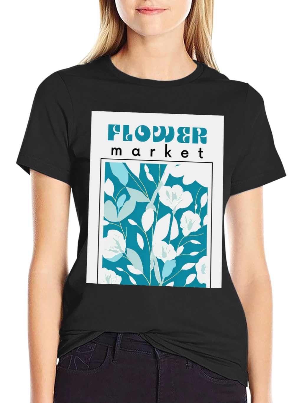 Floral Market Graphic Tee