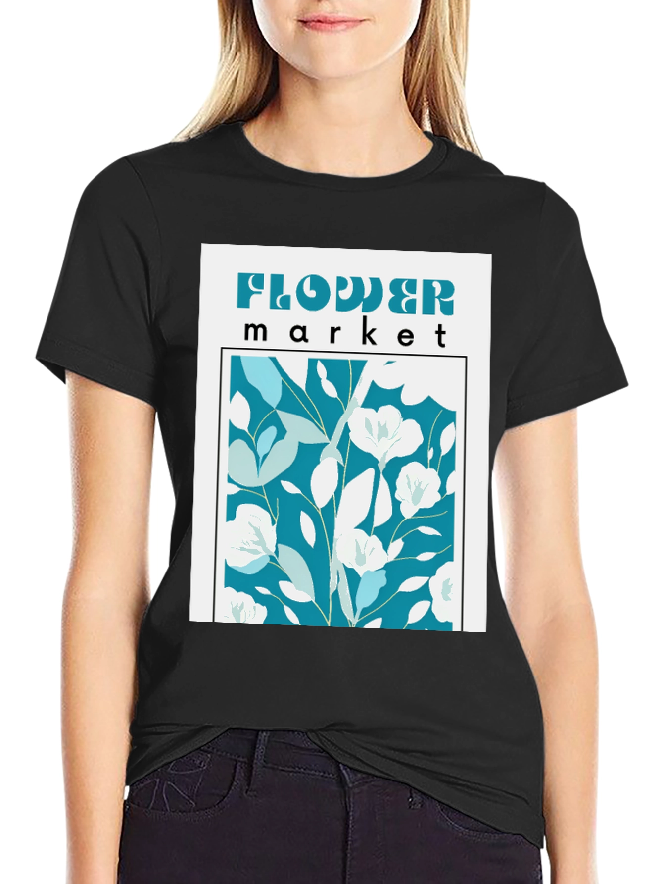 Floral Market Graphic Tee