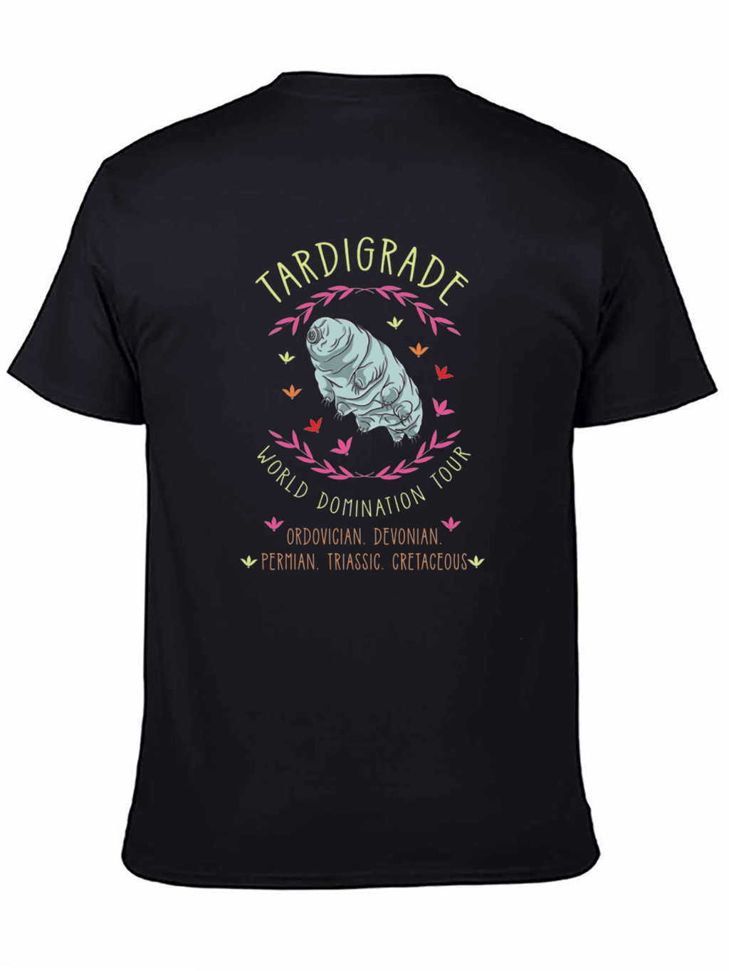 Tardigrade World Domination Tour Black T-Shirt