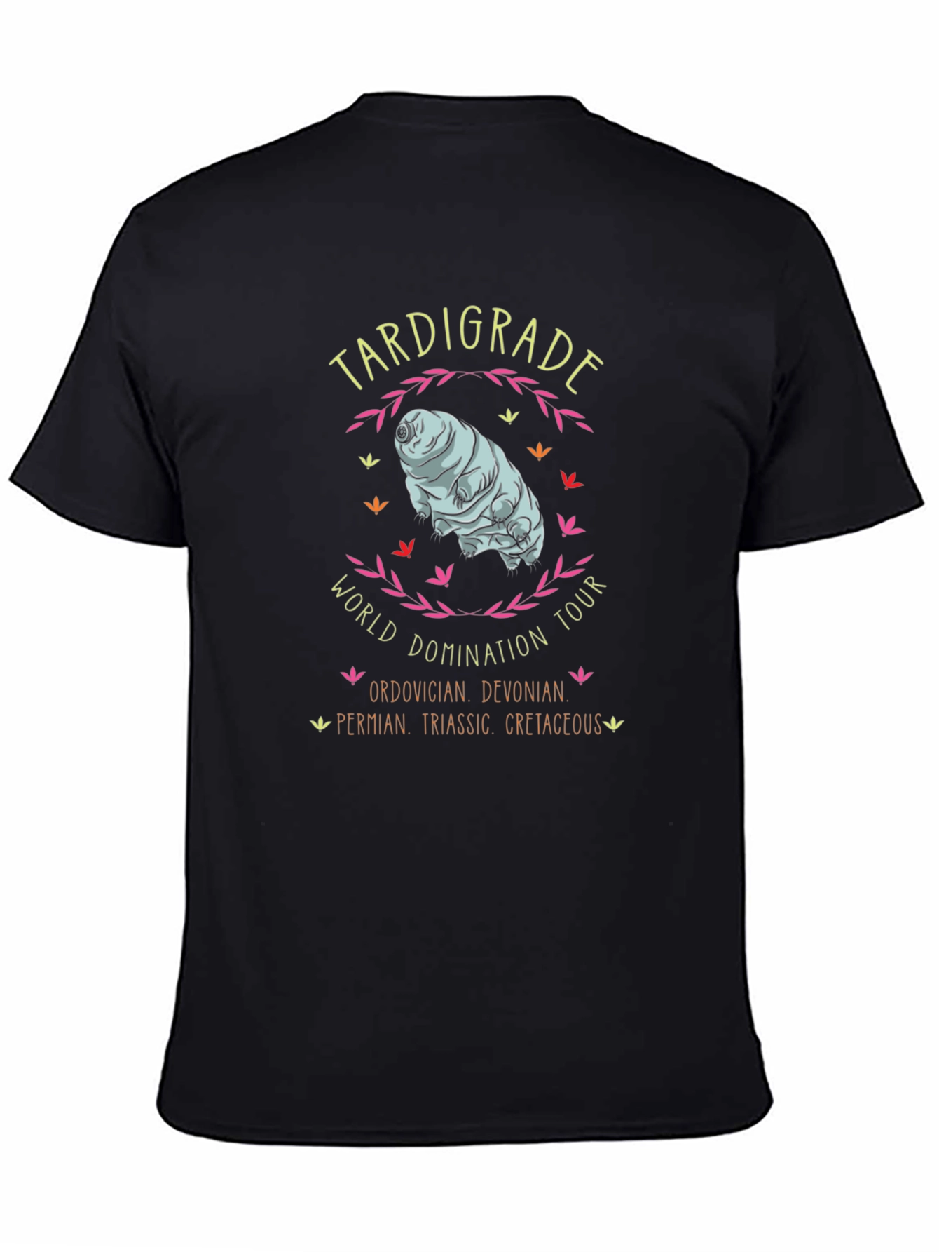 Tardigrade World Domination Tour Black T-Shirt