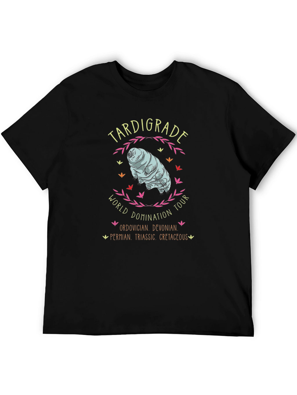 Tardigrade World Domination Tour Black T-Shirt