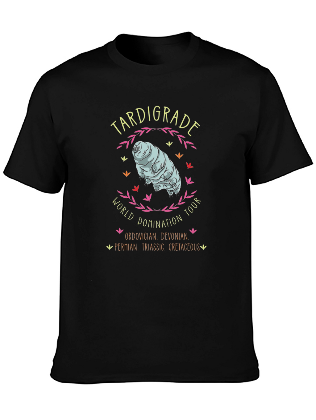 Tardigrade World Domination Tour Black T-Shirt