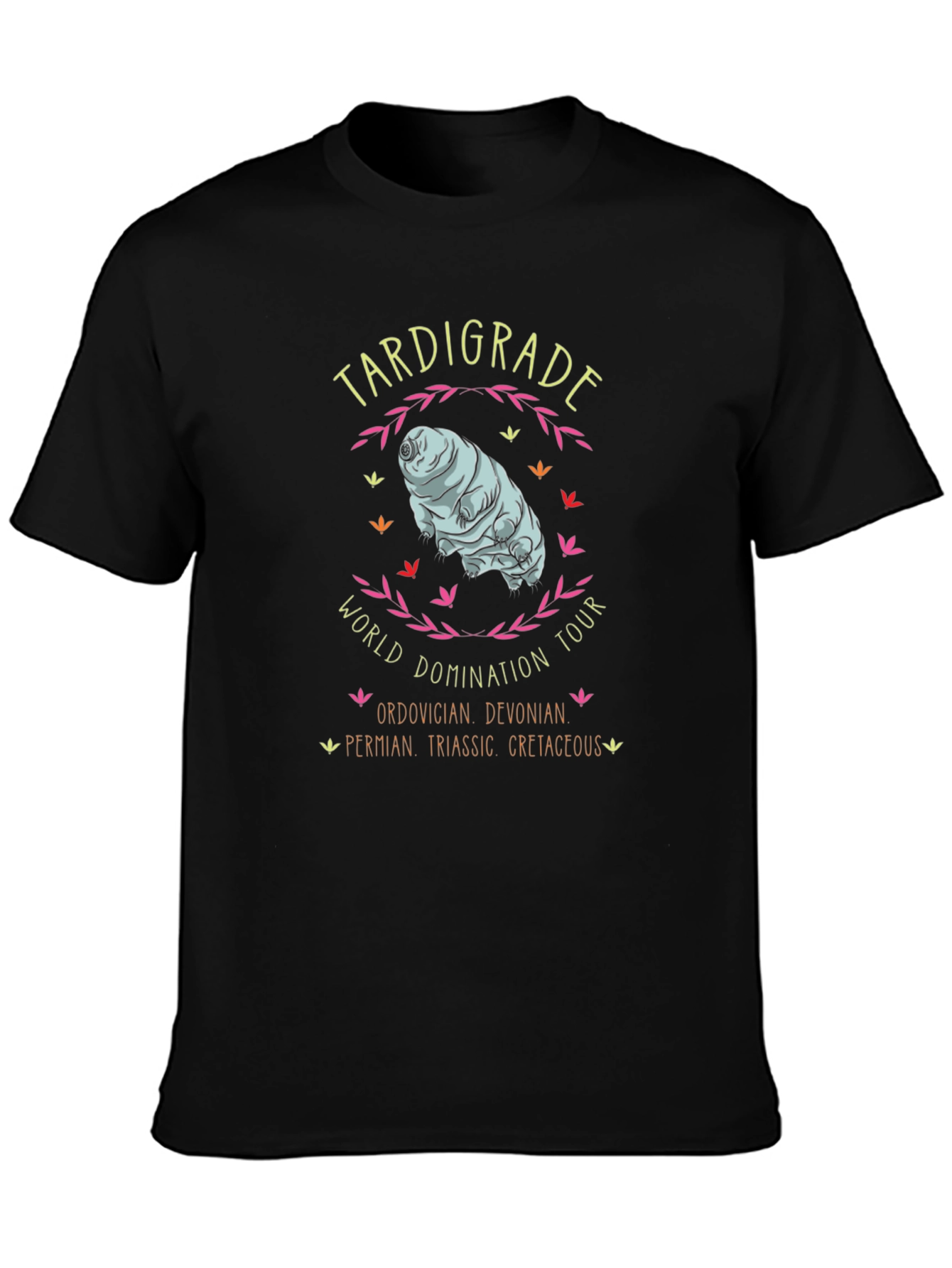 Tardigrade World Domination Tour Black T-Shirt
