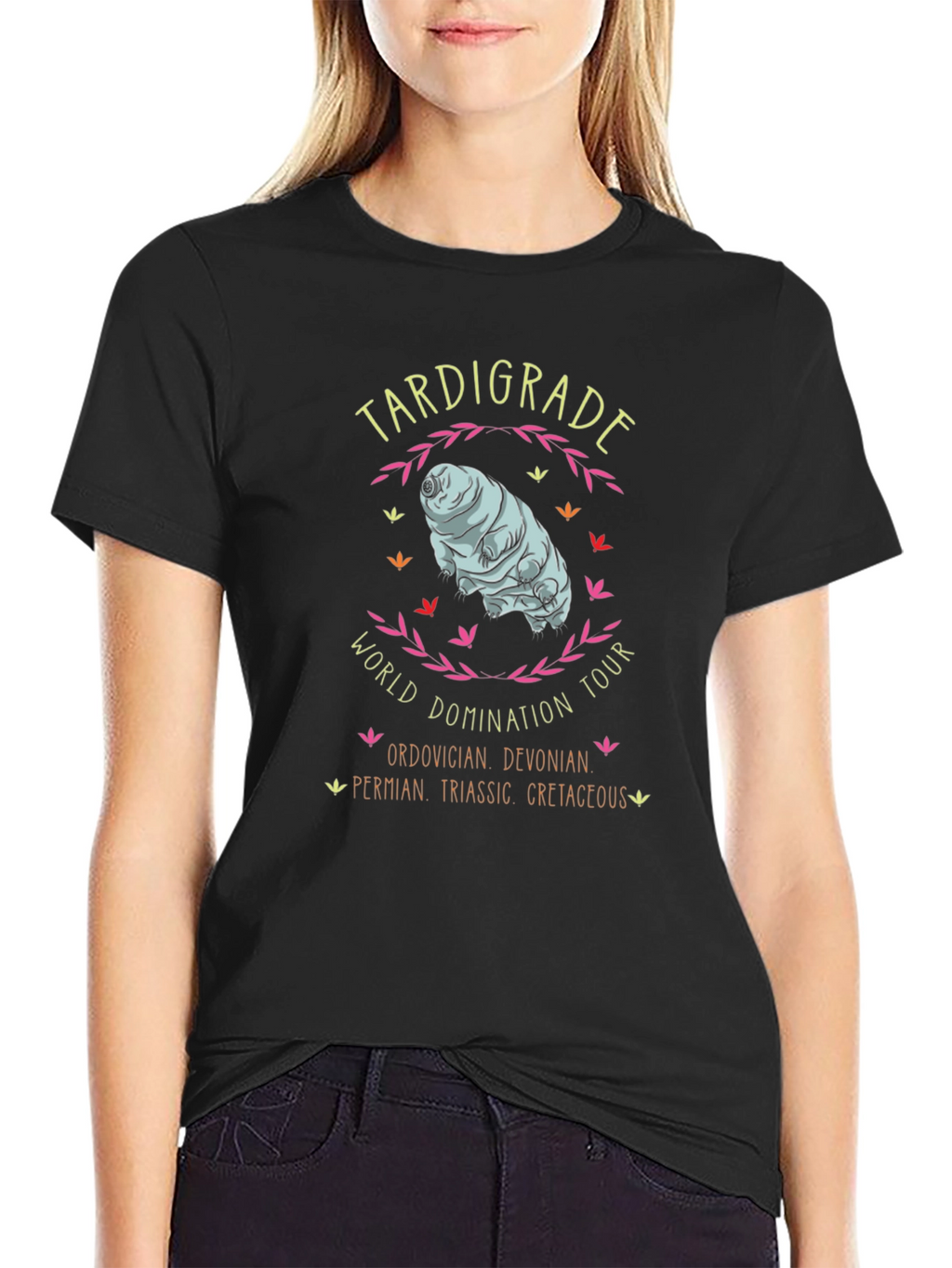 Tardigrade World Domination Tour Black T-Shirt