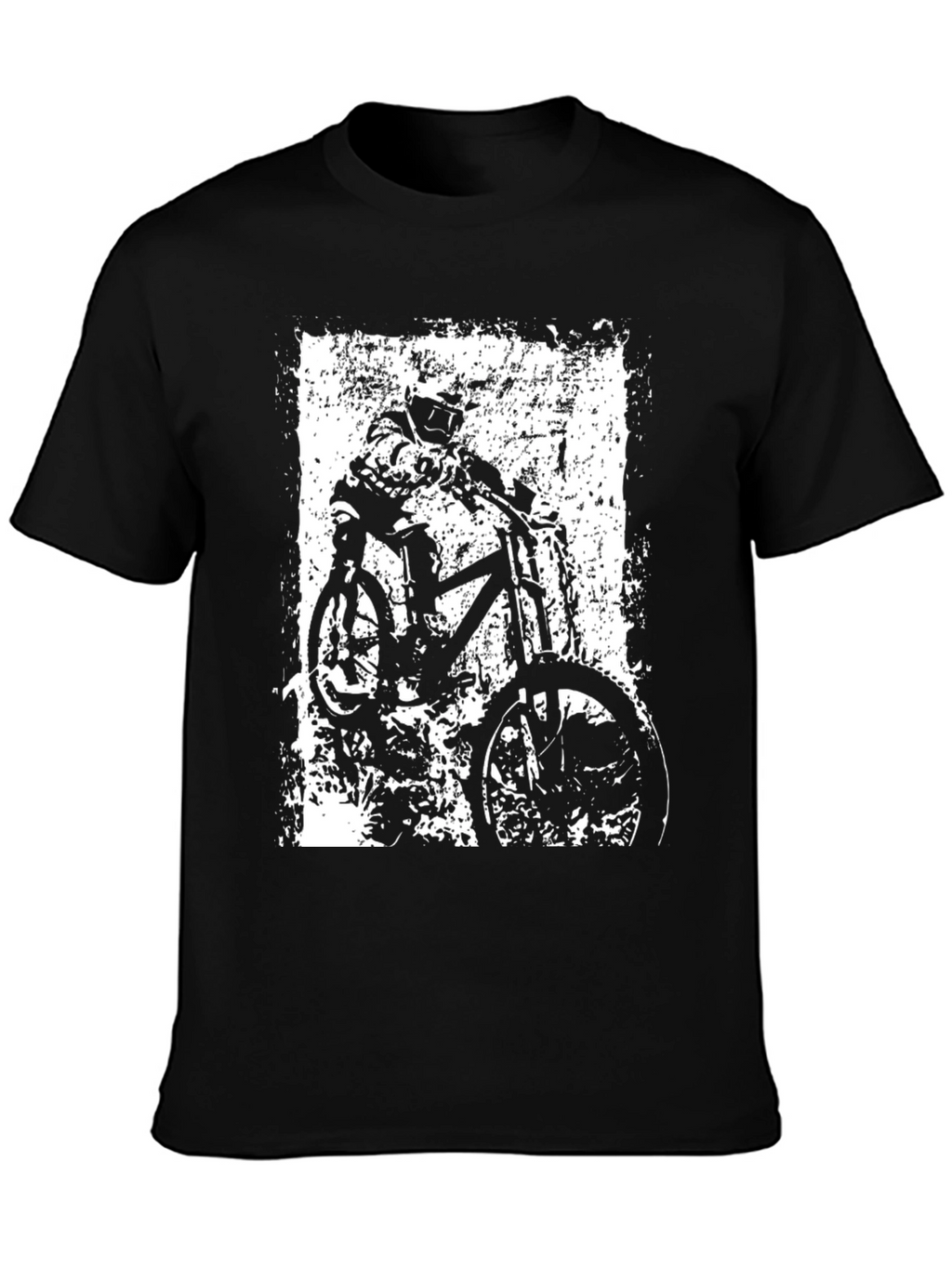 Mountain Bike Rider Graphic T-Shirt