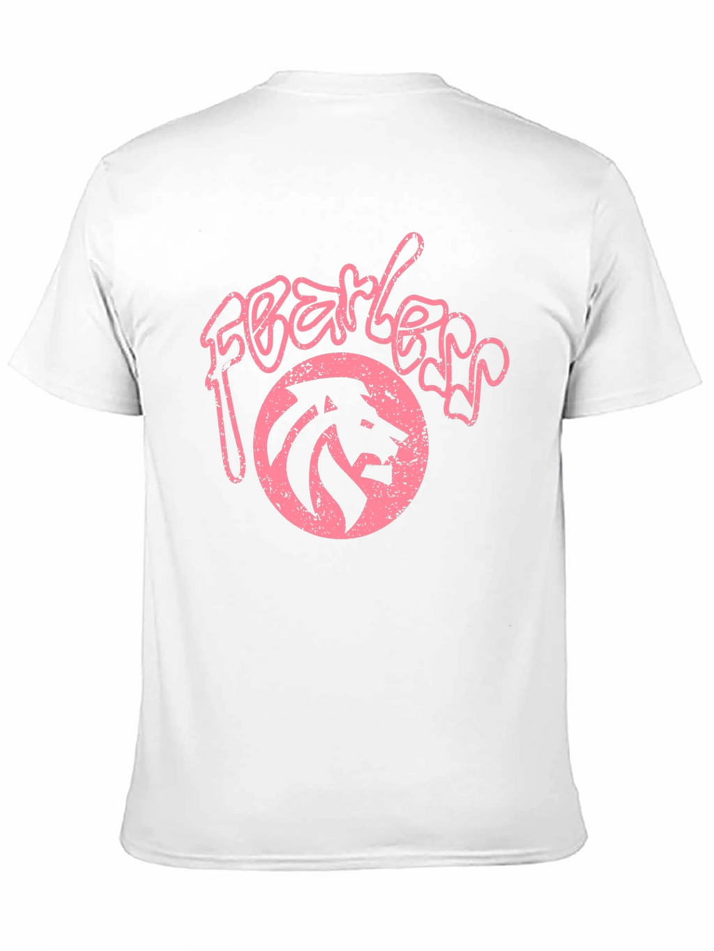 Fearless Lion Graphic Tee - Stylish Mens Black T-Shirt