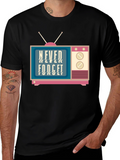 Retro TV Never Forget Graphic Tee