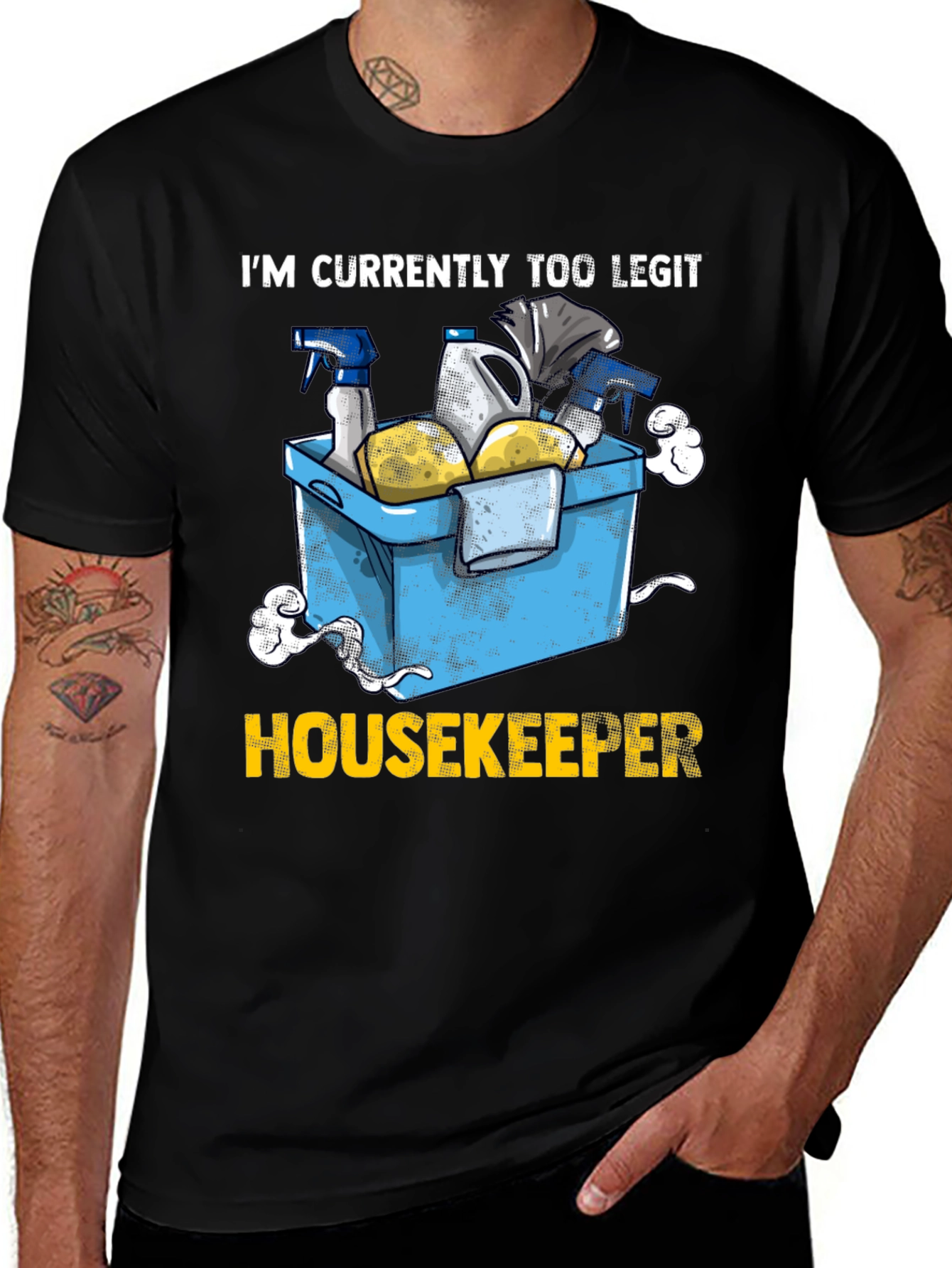 Too Legit Housekeeper T-Shirt