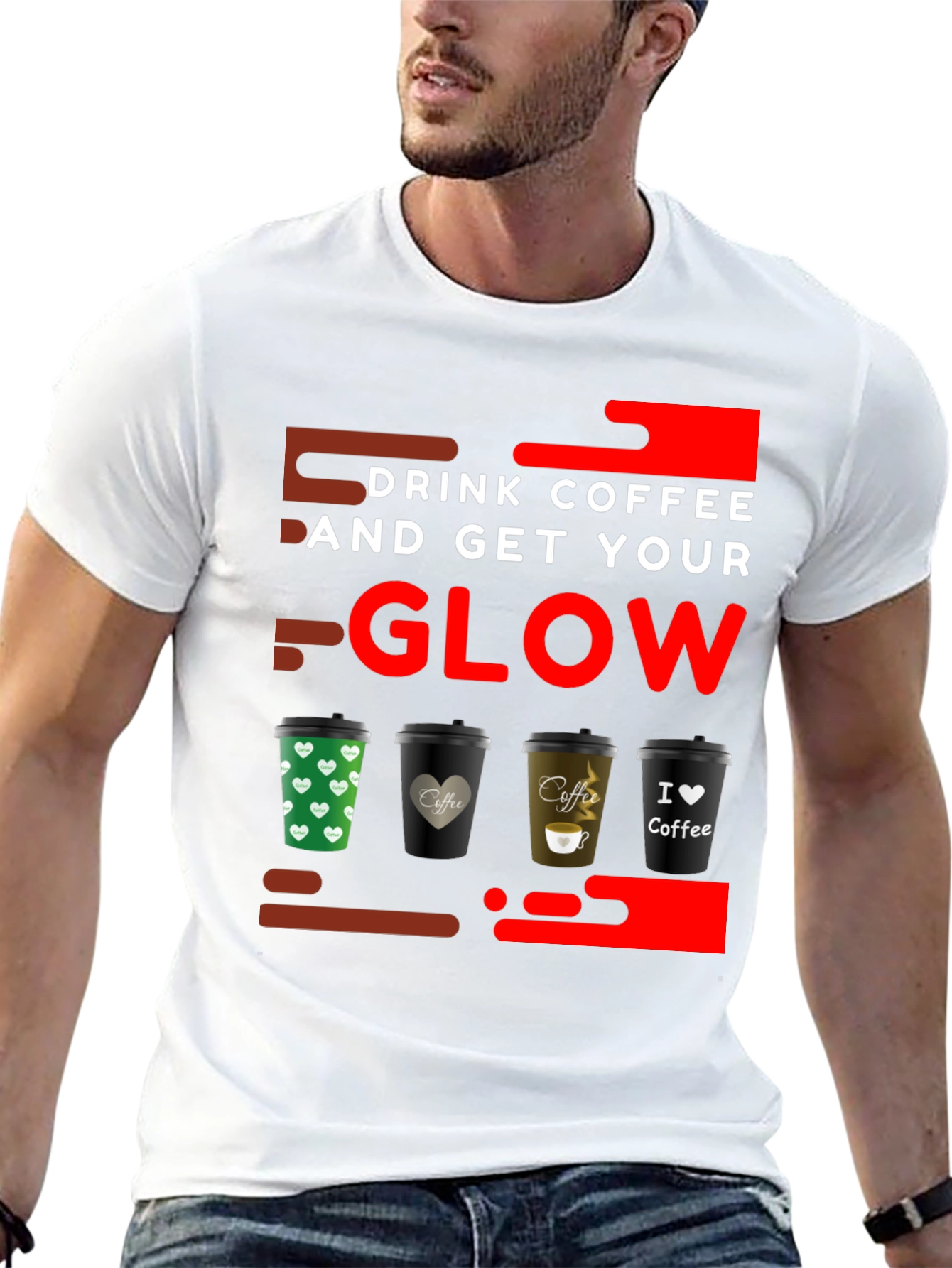 Drink Coffee and Get Your Glow T-Shirt