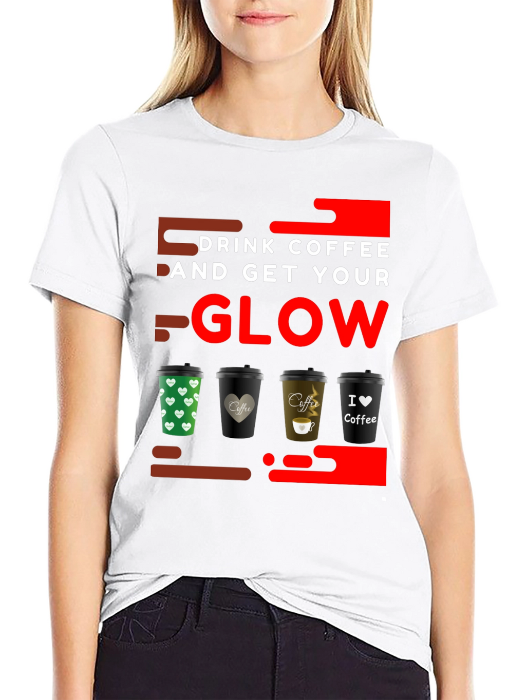 Drink Coffee and Get Your Glow T-Shirt