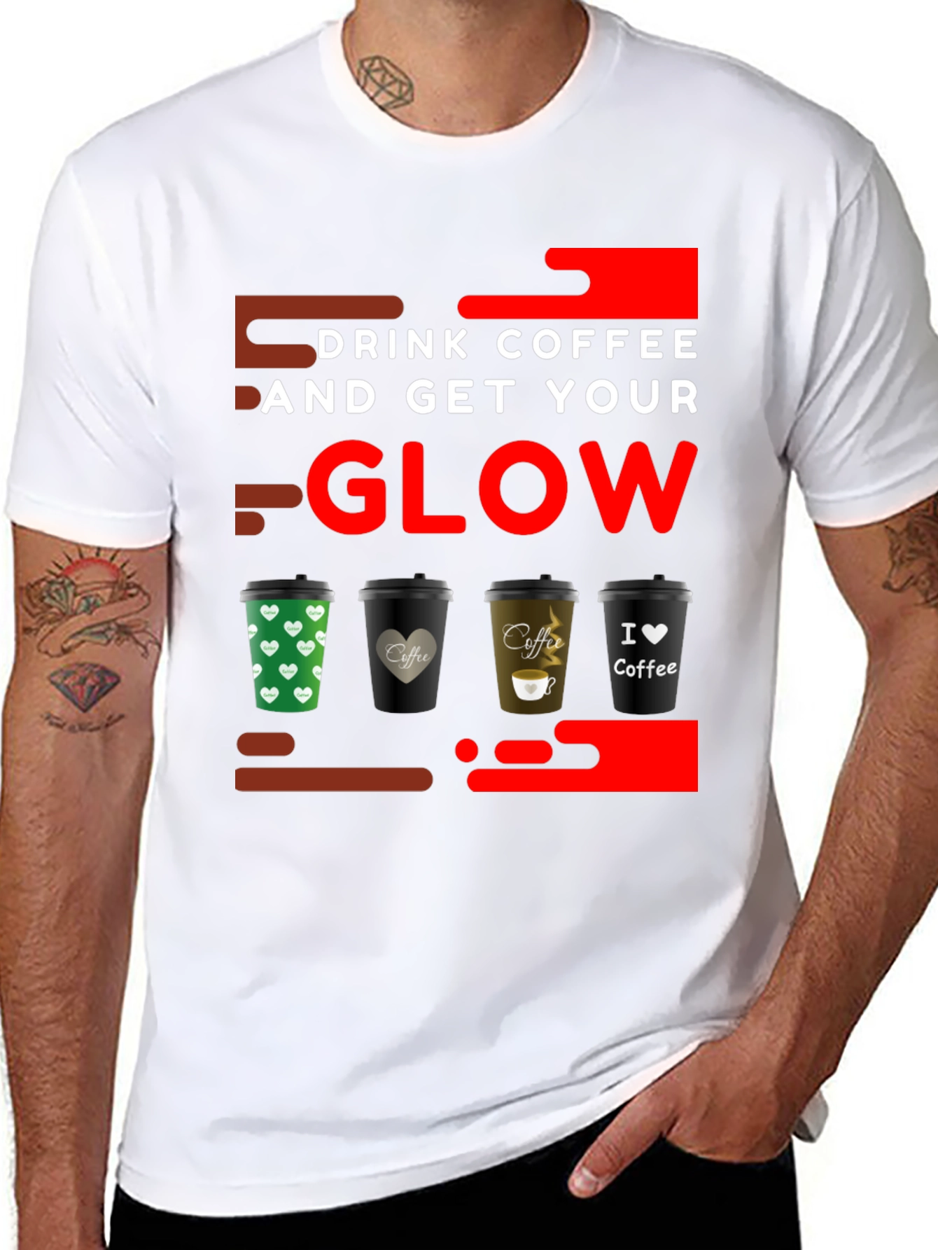 Drink Coffee and Get Your Glow T-Shirt
