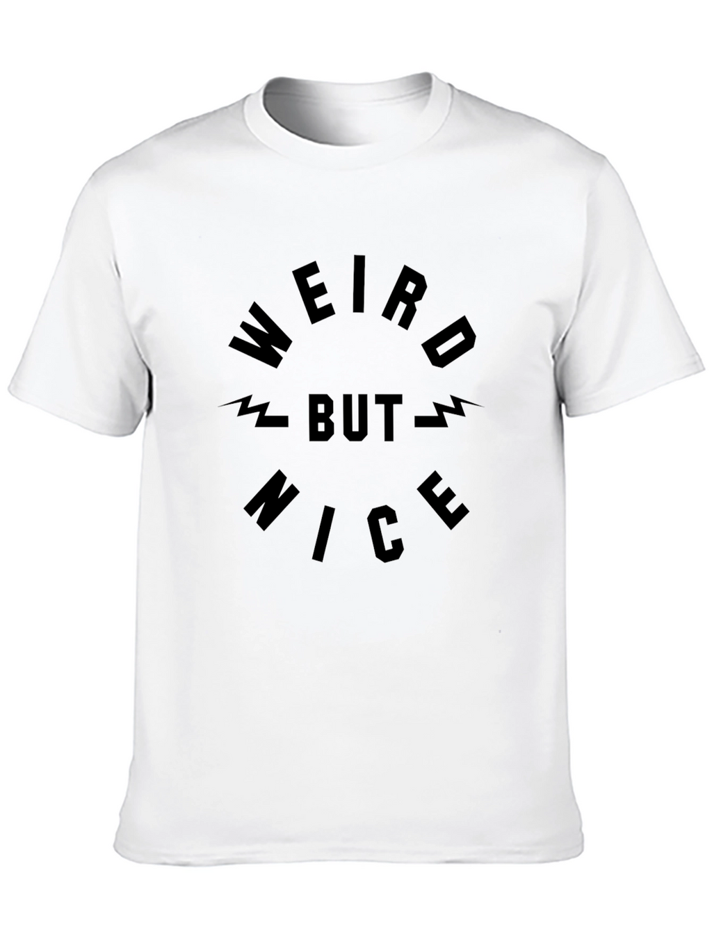 Weird But Nice Black T-Shirt