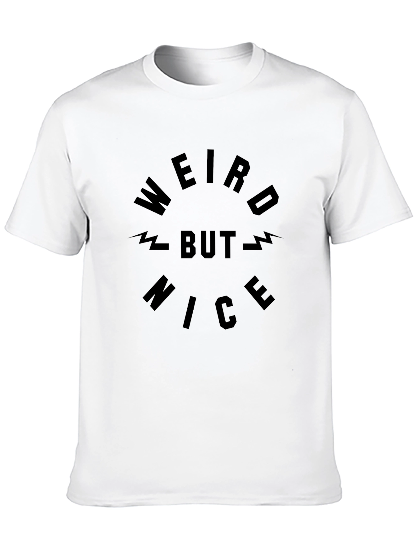 Weird But Nice Black T-Shirt