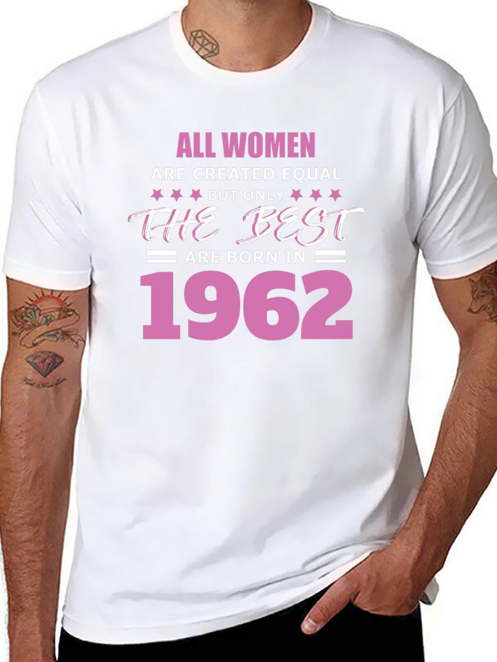 Born in 1962 Womens Graphic T-Shirt