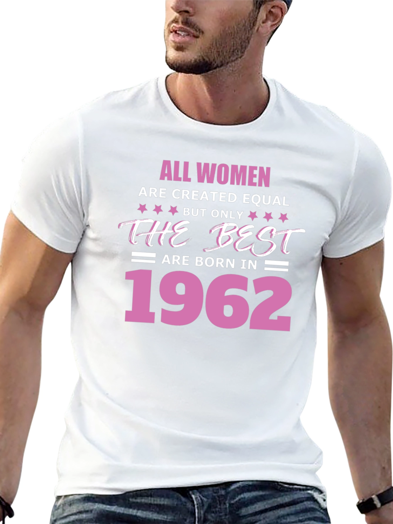 Born in 1962 Womens Graphic T-Shirt