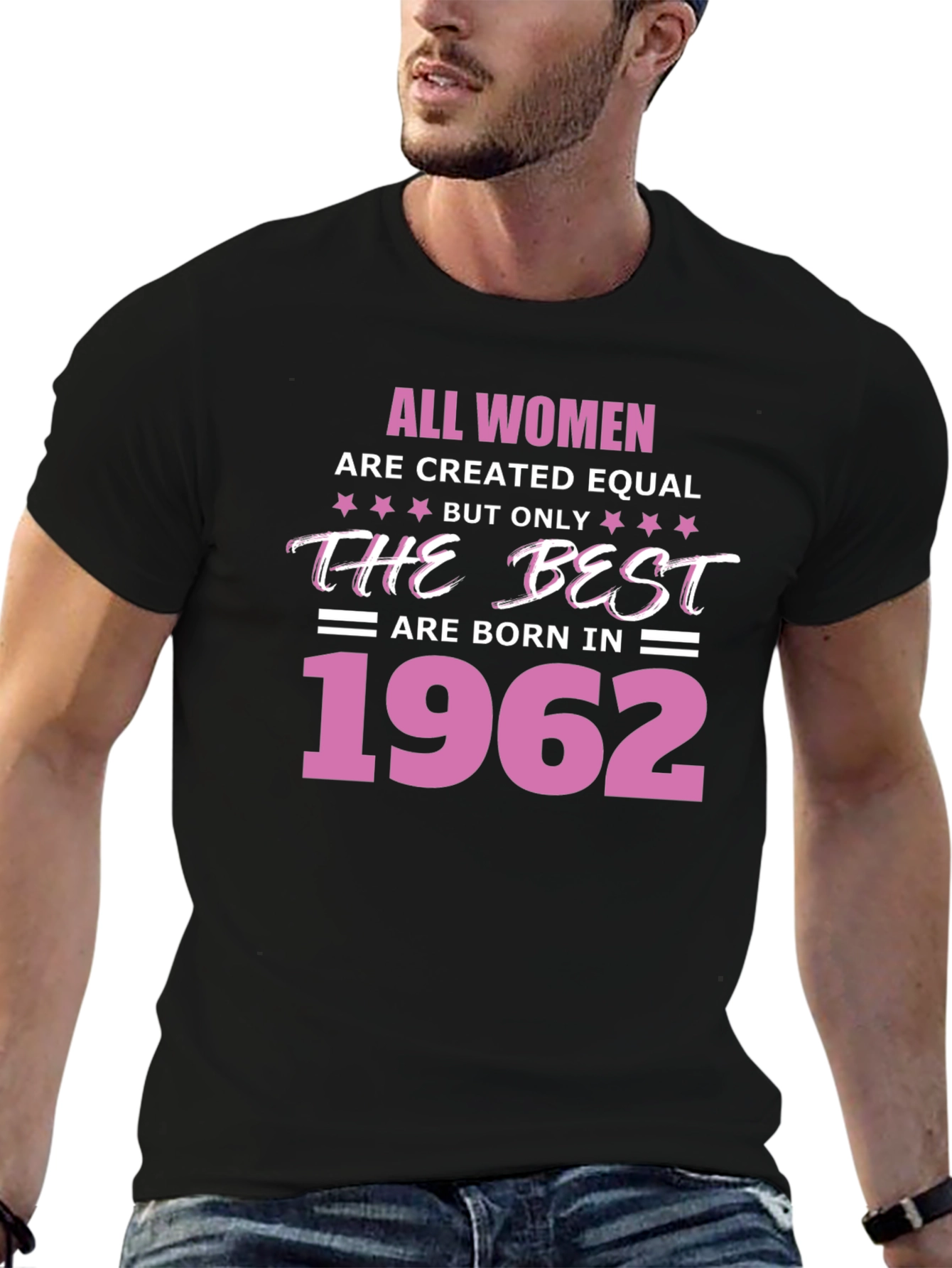 Born in 1962 Womens Graphic T-Shirt