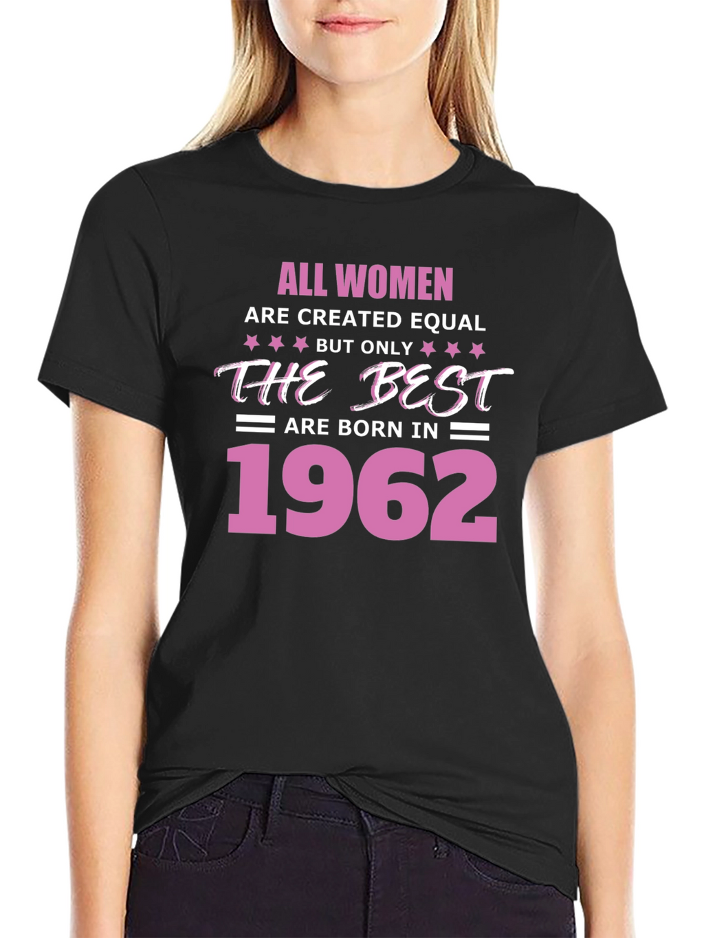 Born in 1962 Womens Graphic T-Shirt