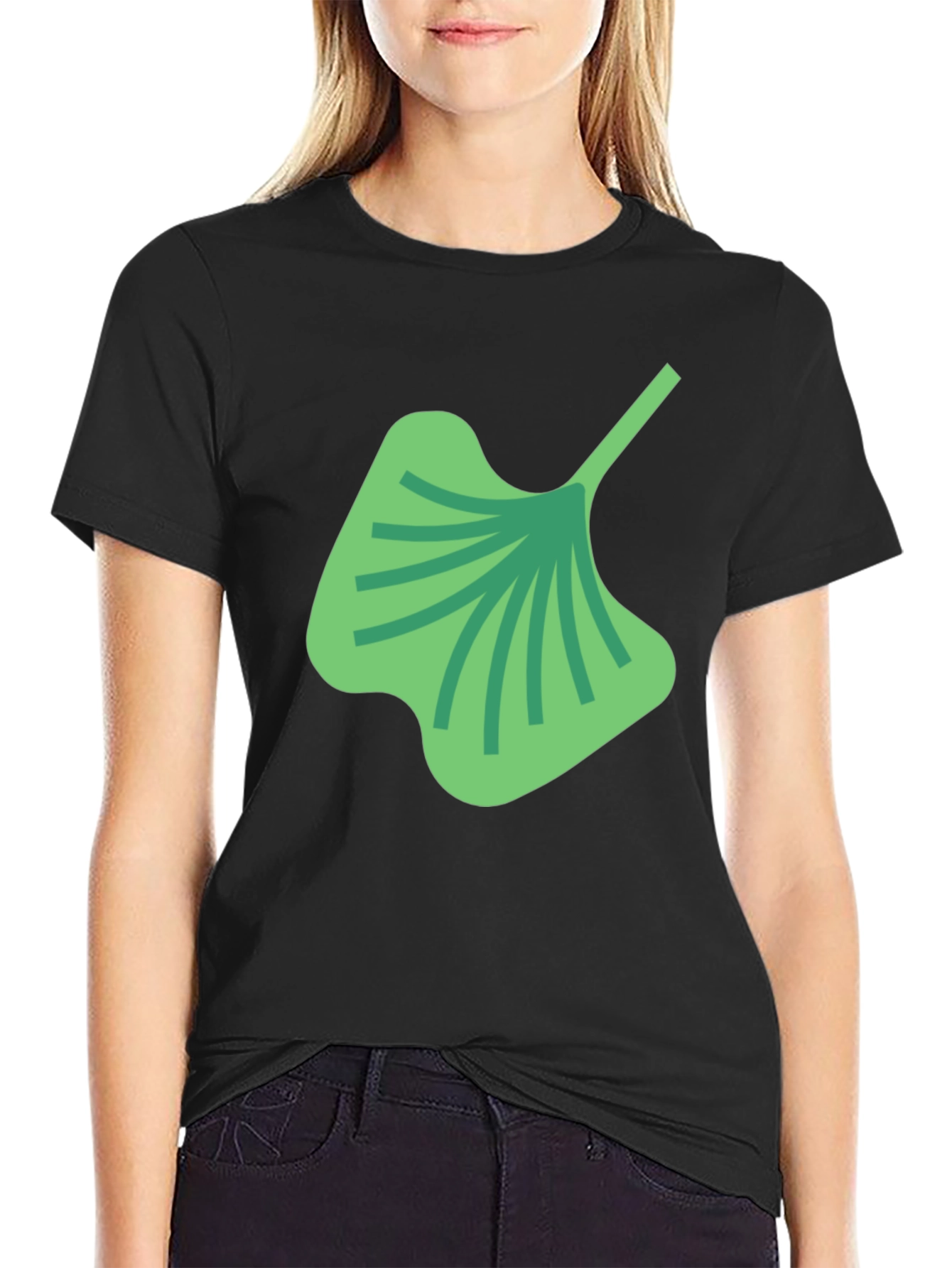 Gingko Leaf Graphic Tee - Stylish & Unique
