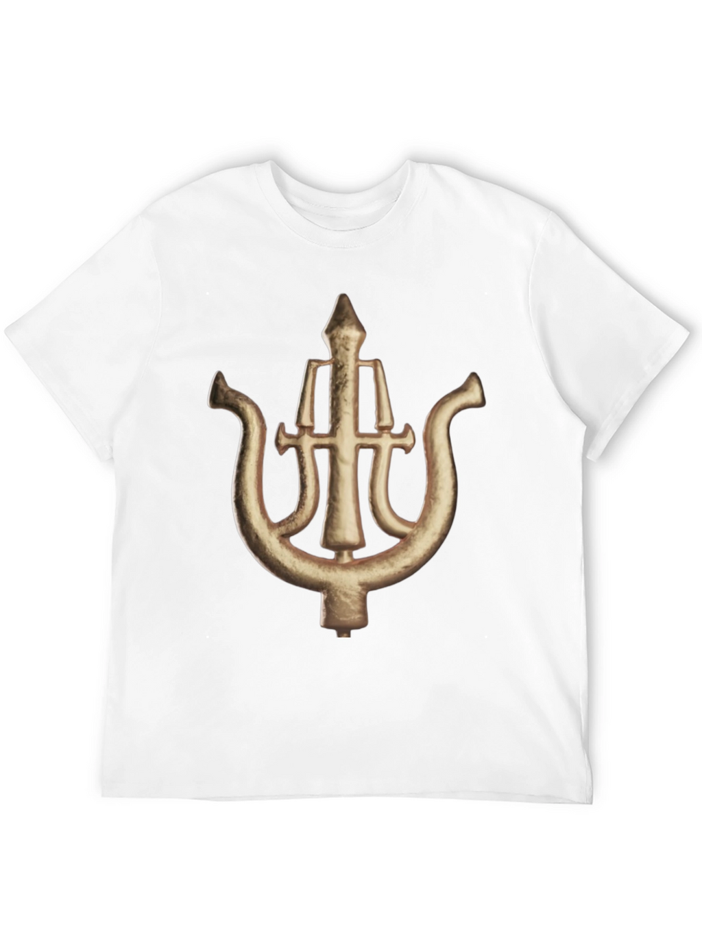 Unique Symbol Graphic Black T-Shirt