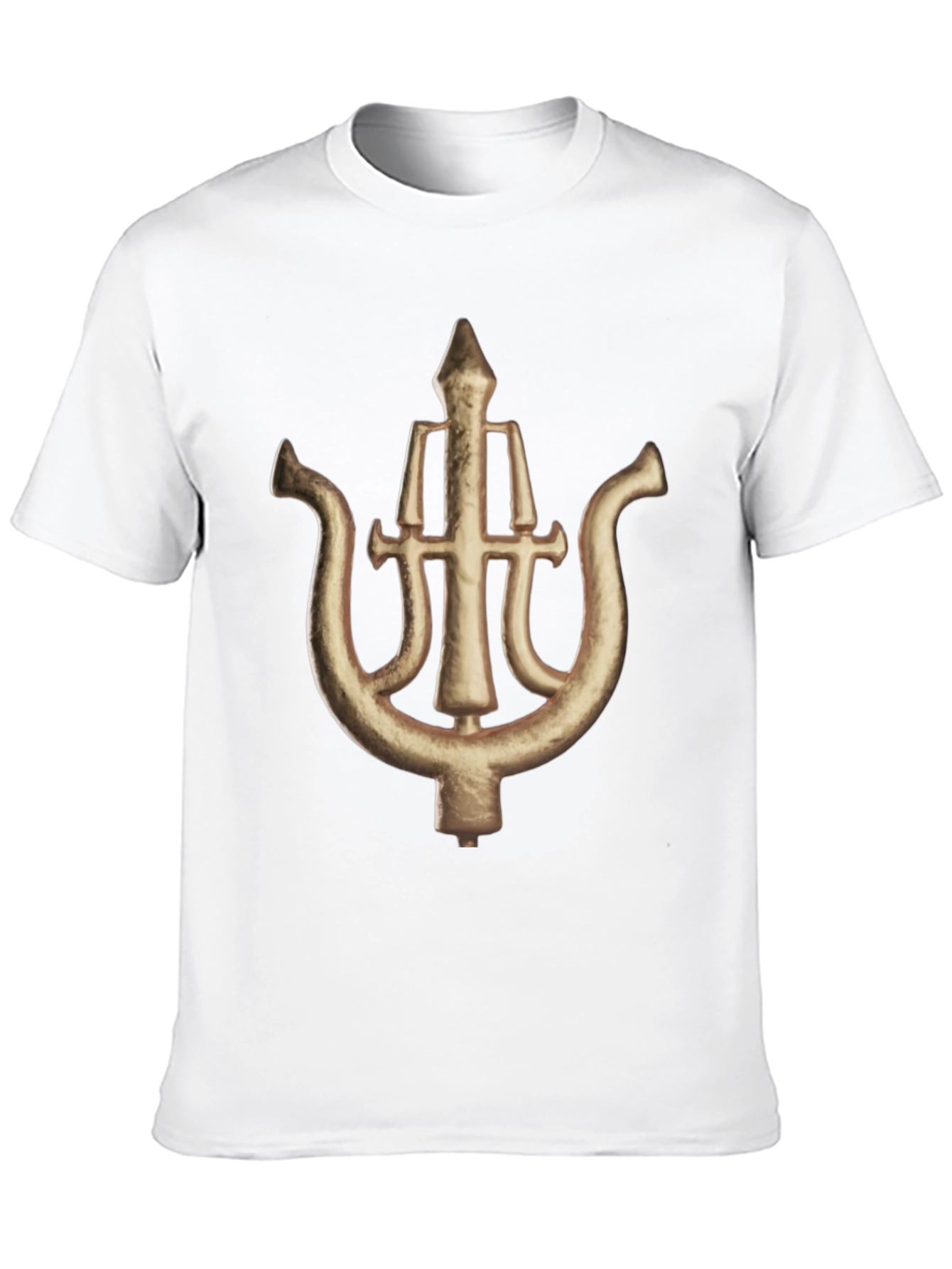 Unique Symbol Graphic Black T-Shirt