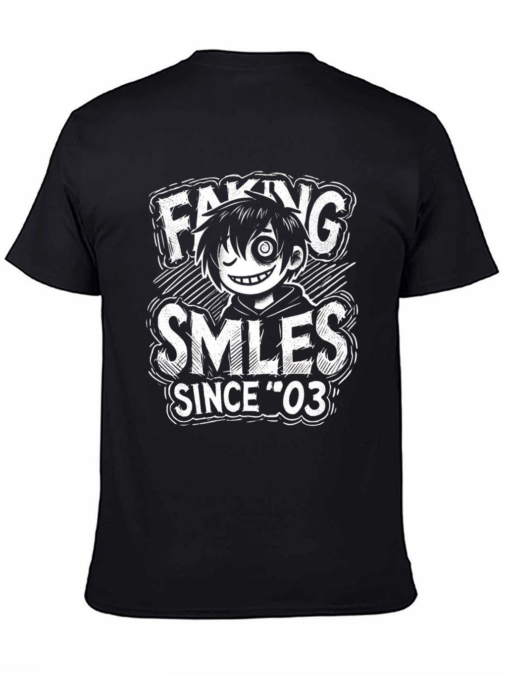 Faking Smiles Since 03 Graphic Tee