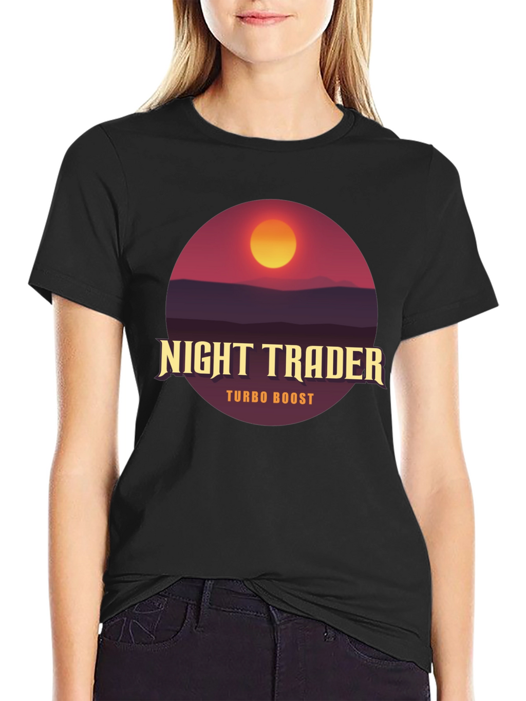 Night Trader Turbo Boost Graphic T-Shirt